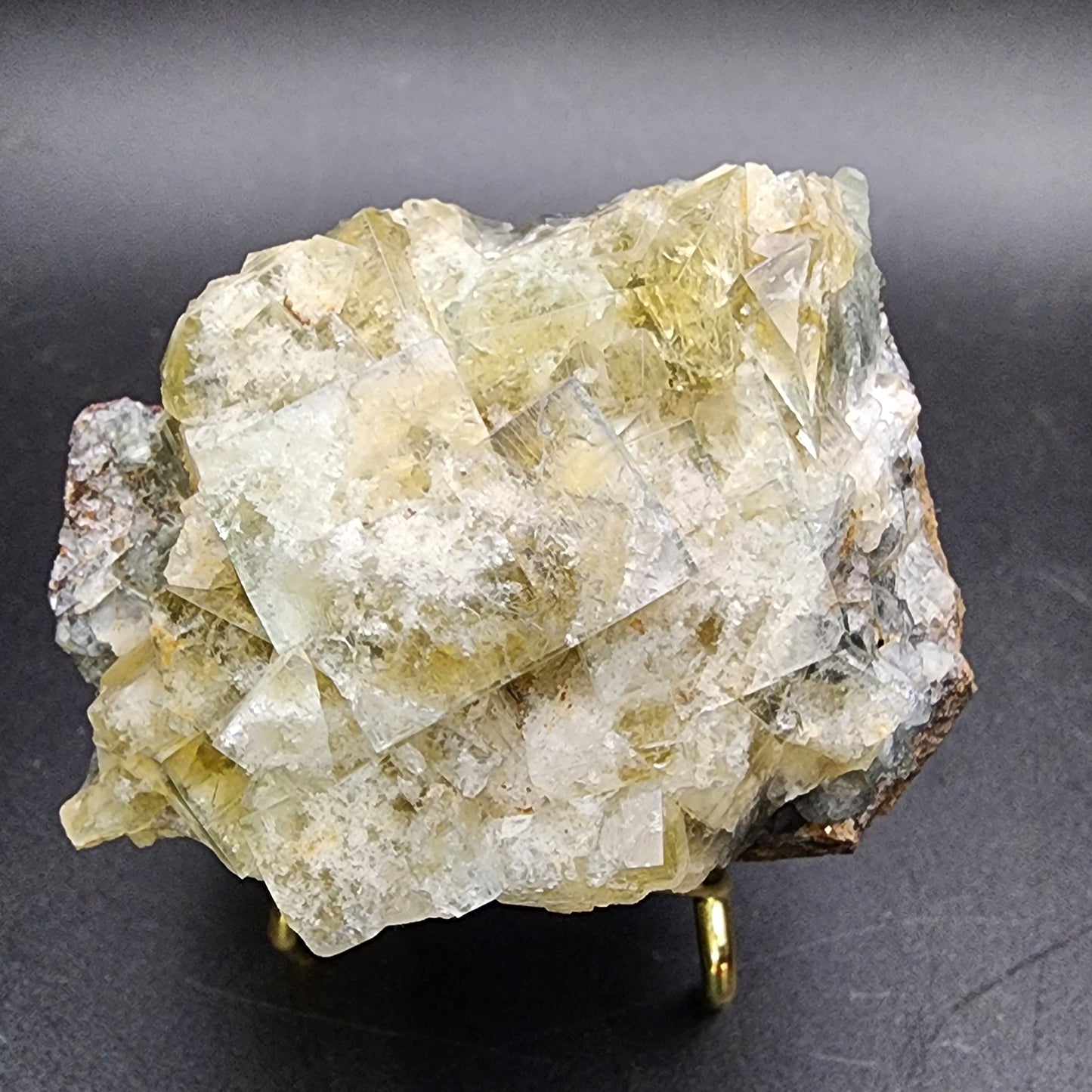 Fluorite- Midnight Oil Pocket, Diana Maria Mine, Frosterley, Weardale, Co. Durham, England, sku 496
