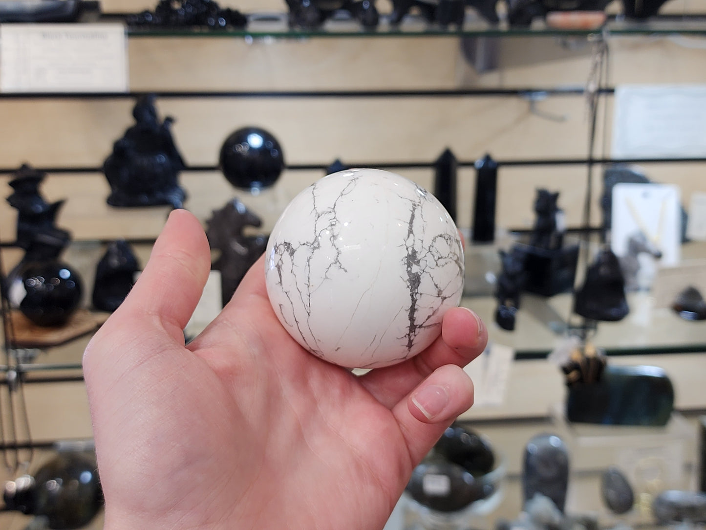 Howlite Sphere