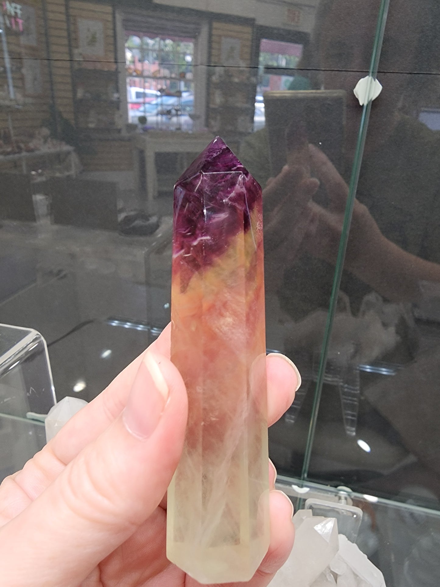 Rainbow Fluorite Tower