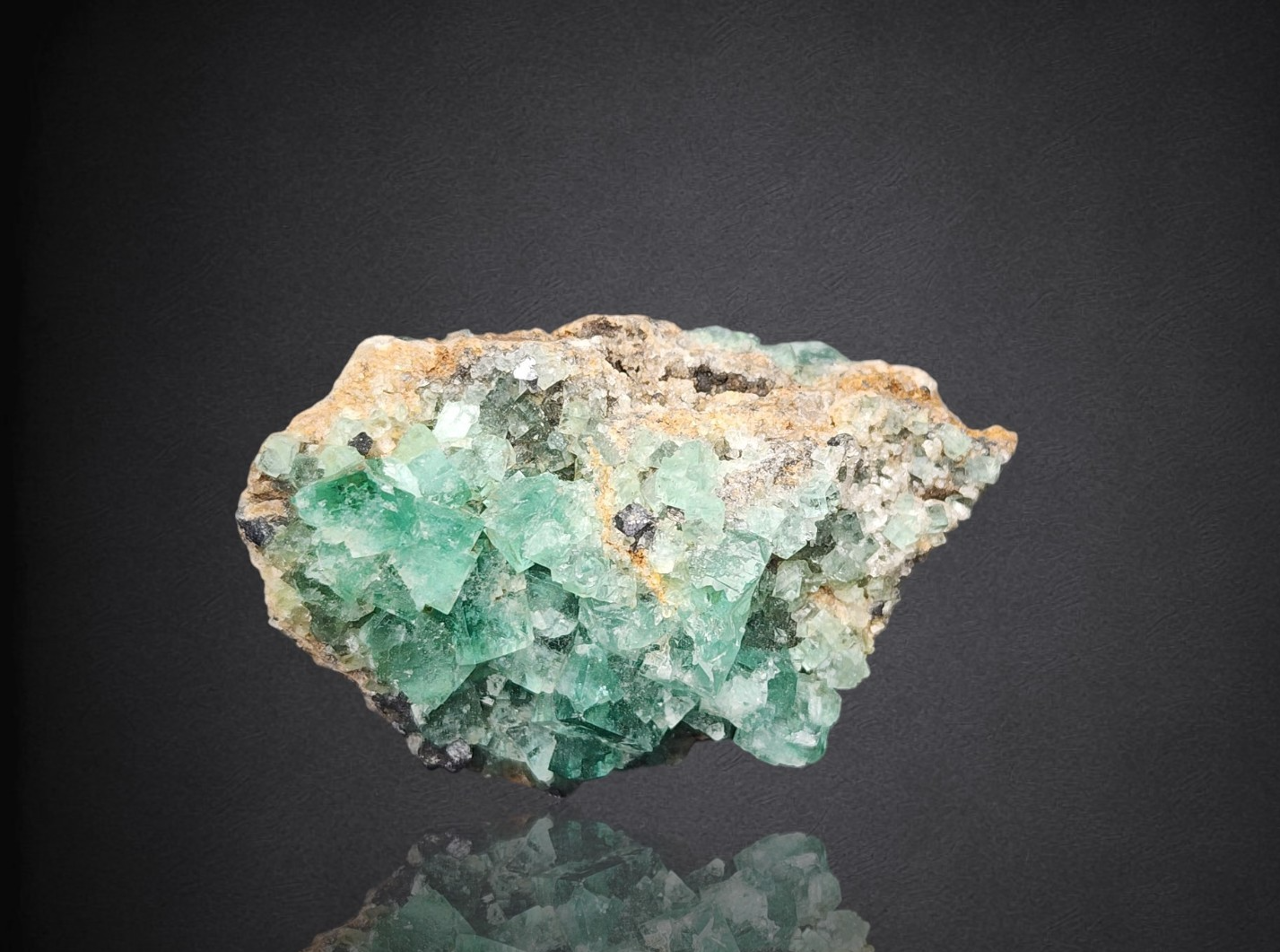 FLUORITE- 50 Year Pocket, Rogerley Quarry, Stanhope, Durham, UK- Miniature
