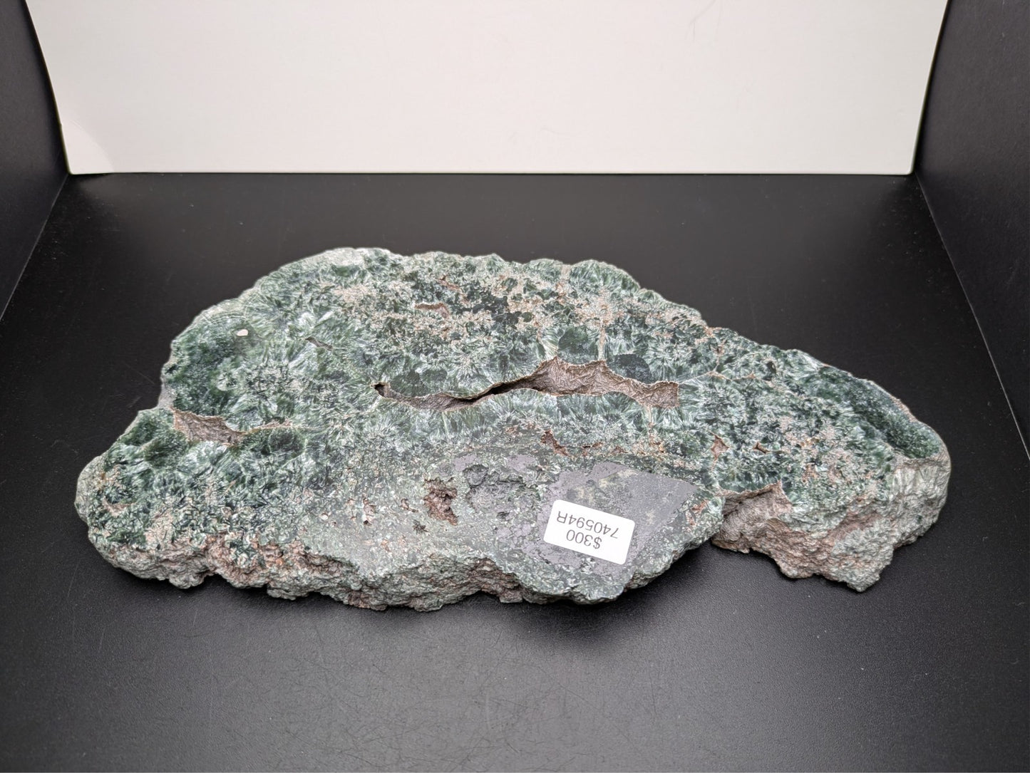 SERAPHINITE- Korshunovskoye Iron Deposit, Zheleznogorsk, Irkutsk Obla- Cabinet