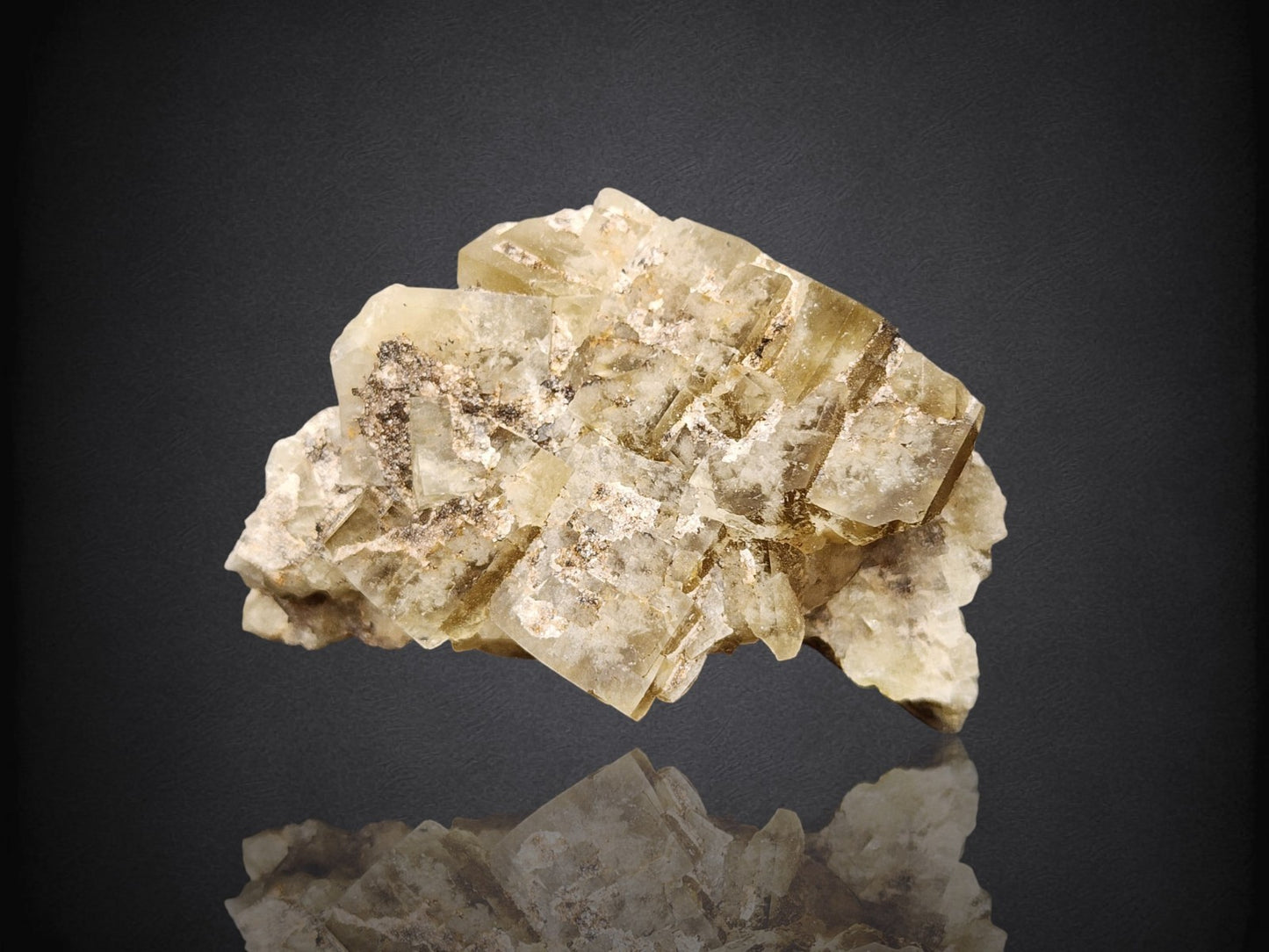FLUORITE- River Catcher Vein, Diana Maria Mine, Weardale, UK- Cabinet