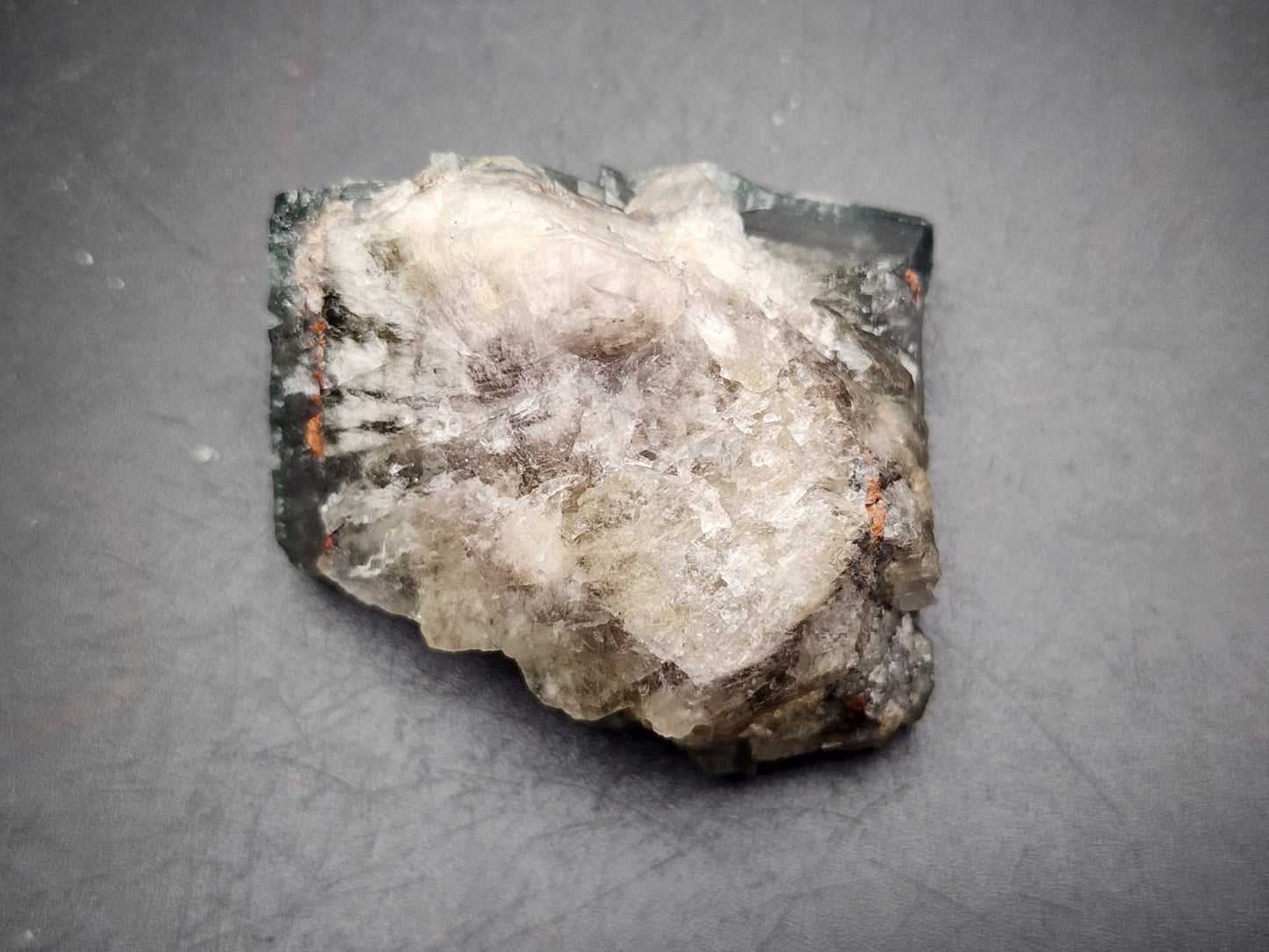 FLUORITE- Rainbow's End Pocket, Lady Annabella Mine, Weardale, UK- Miniature