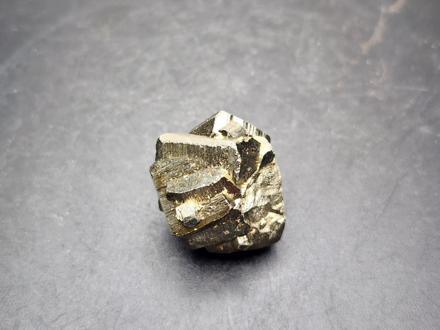 PYRITE- Ambas Aguas, Muro de Aguas, La Rioja, Spain- Miniature