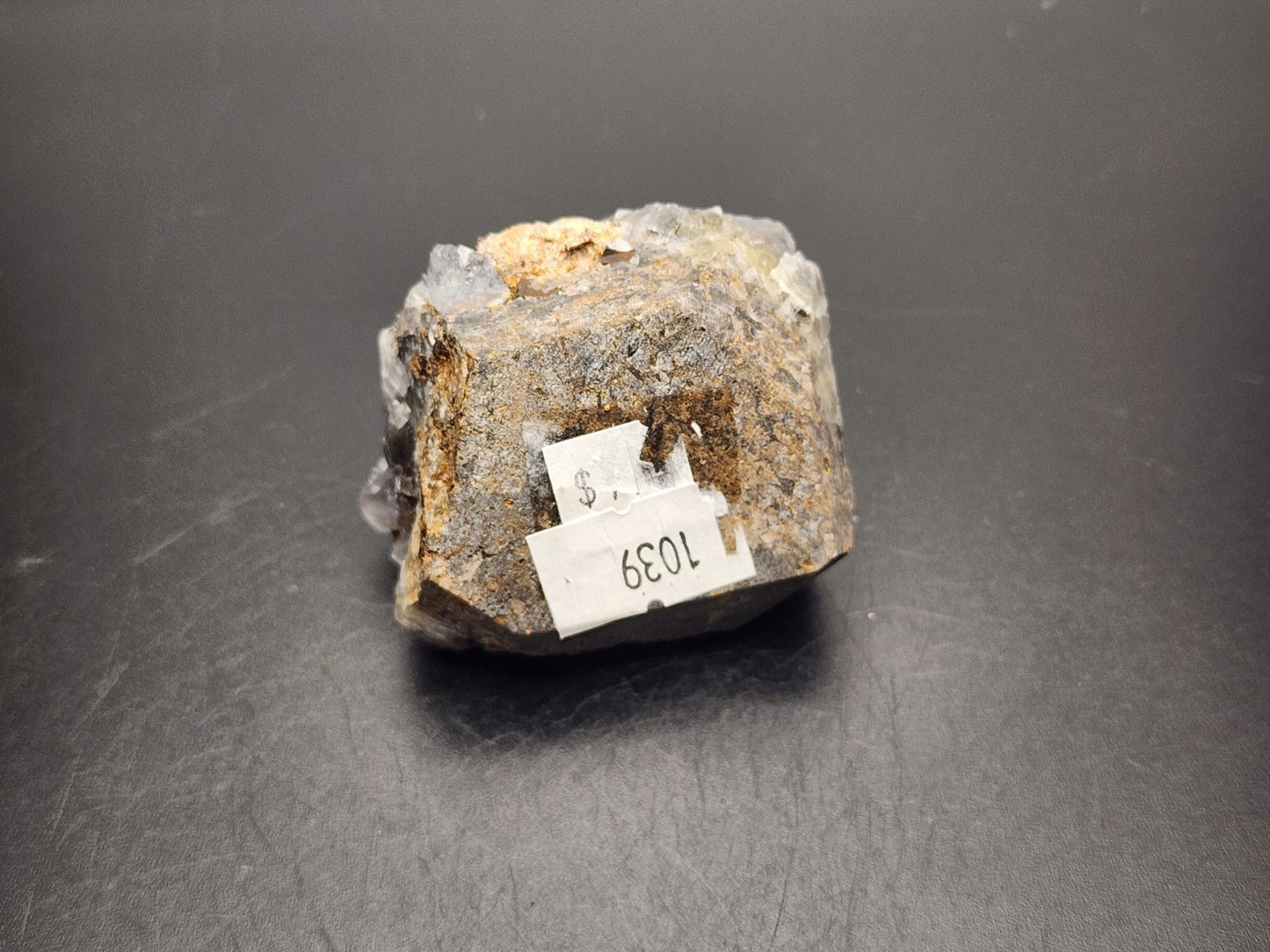 FLUORITE- Milky Way Pocket, Diana Marie Mine, Weardale, UK- Miniature