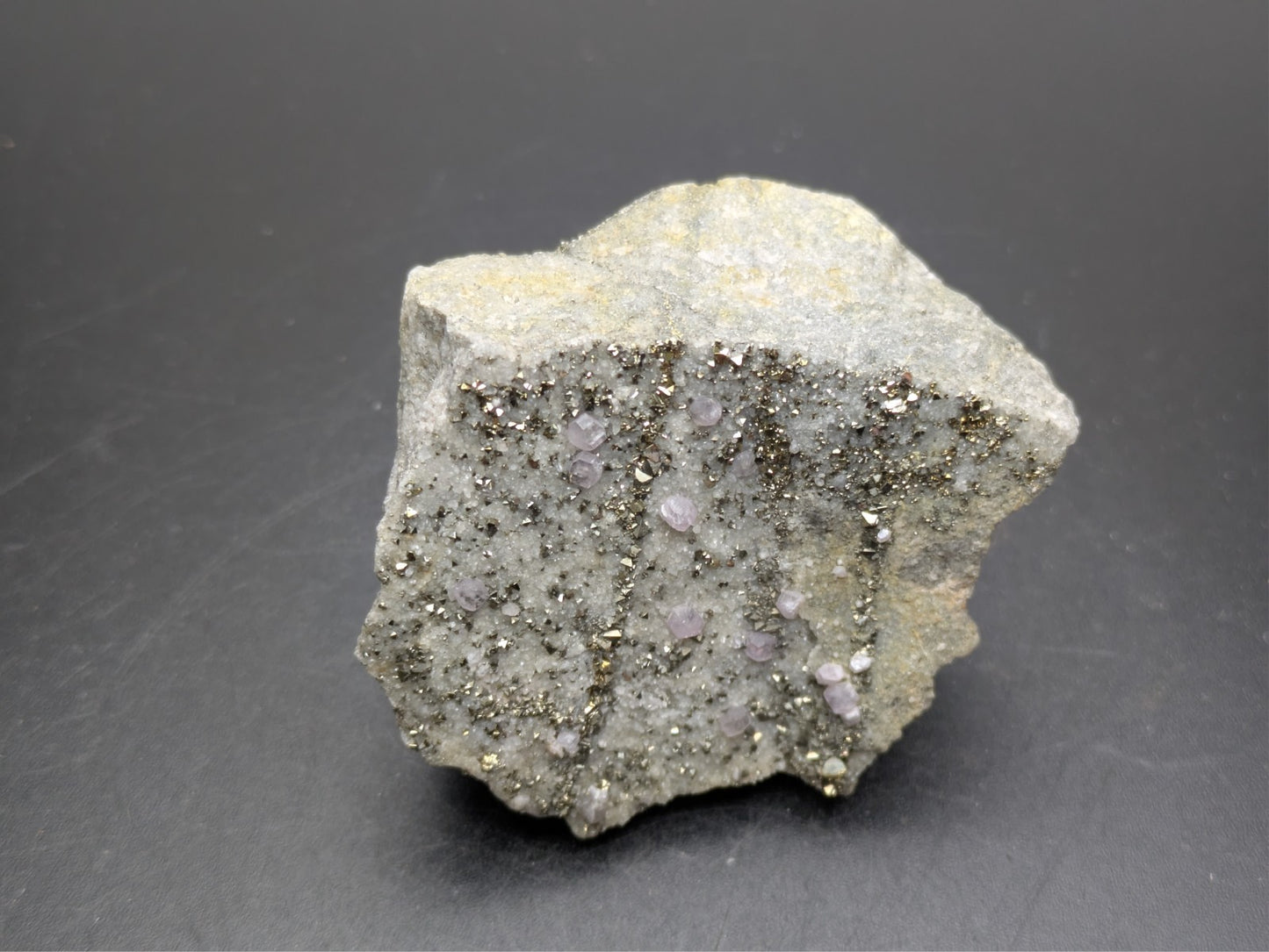 PYRITE- Huanzala Mine, Huallance, Bolognesi Province, Ancash, Peru- Sm Cabinet