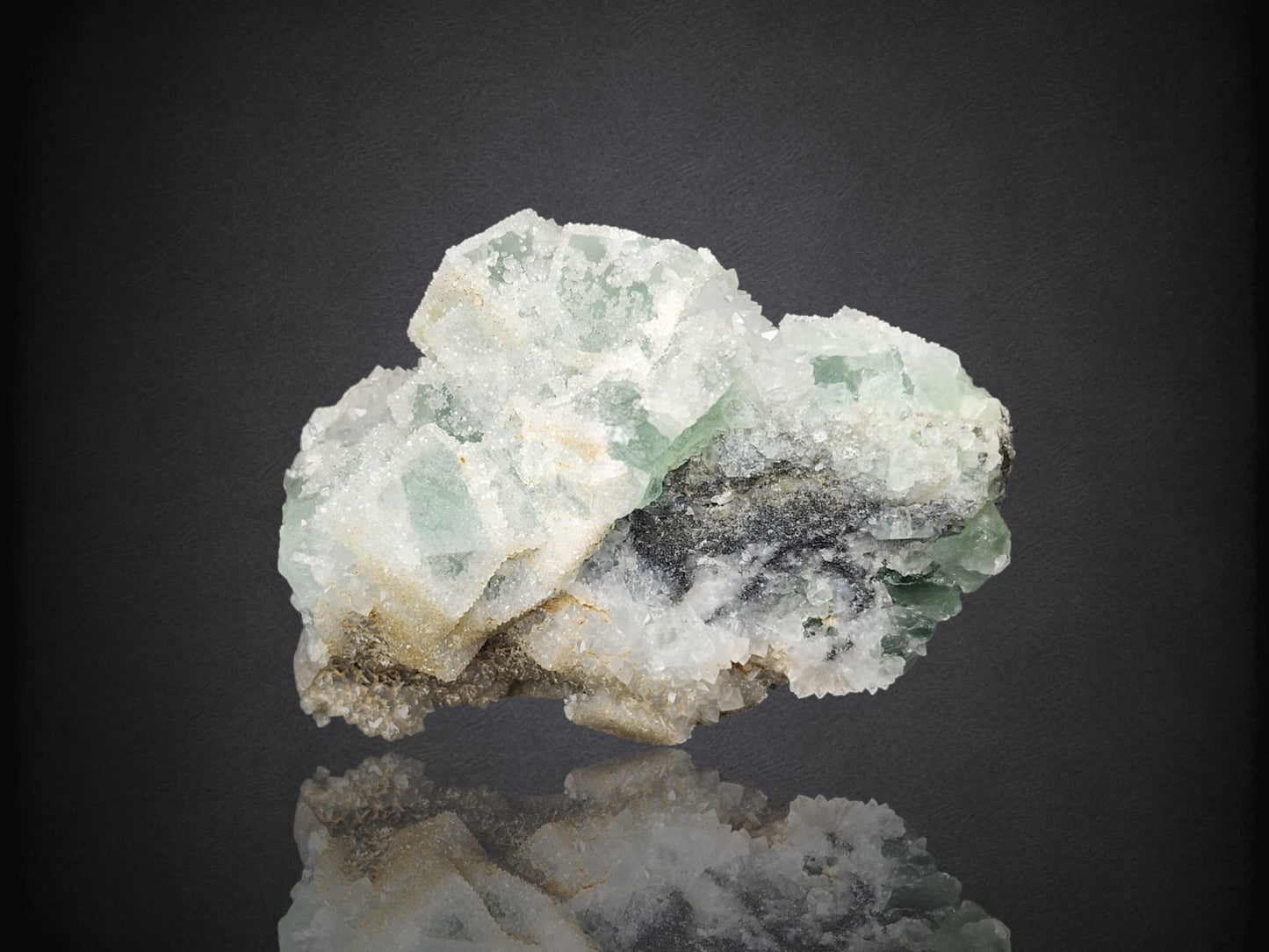 FLUORITE- Yaogangxian Mine, Yishang Co, Chenzhou, Hunan, China- Sm Cabinet