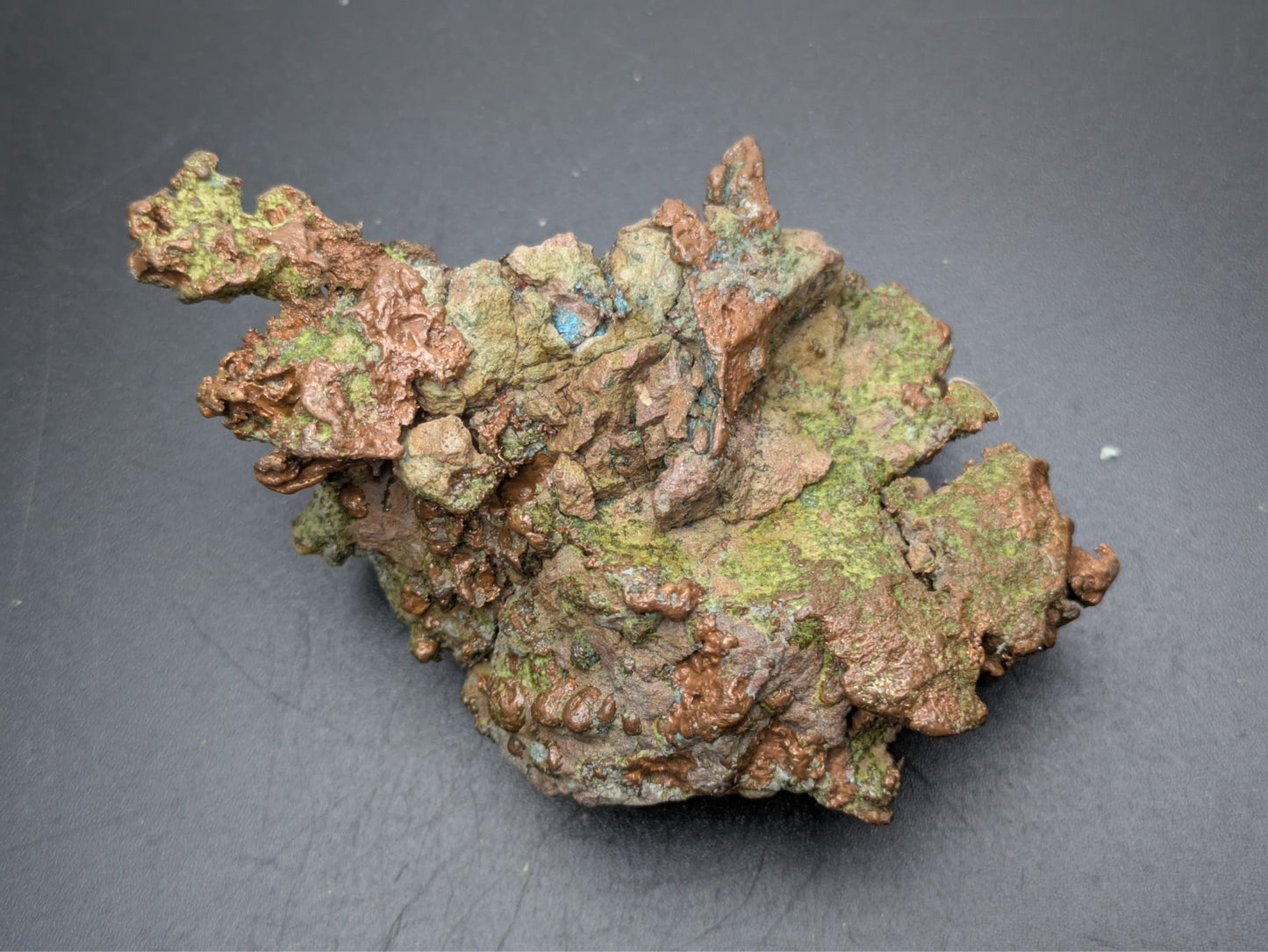 COPPER, VAR NATIVE- Keweenaw County, MI, USA- Cabinet