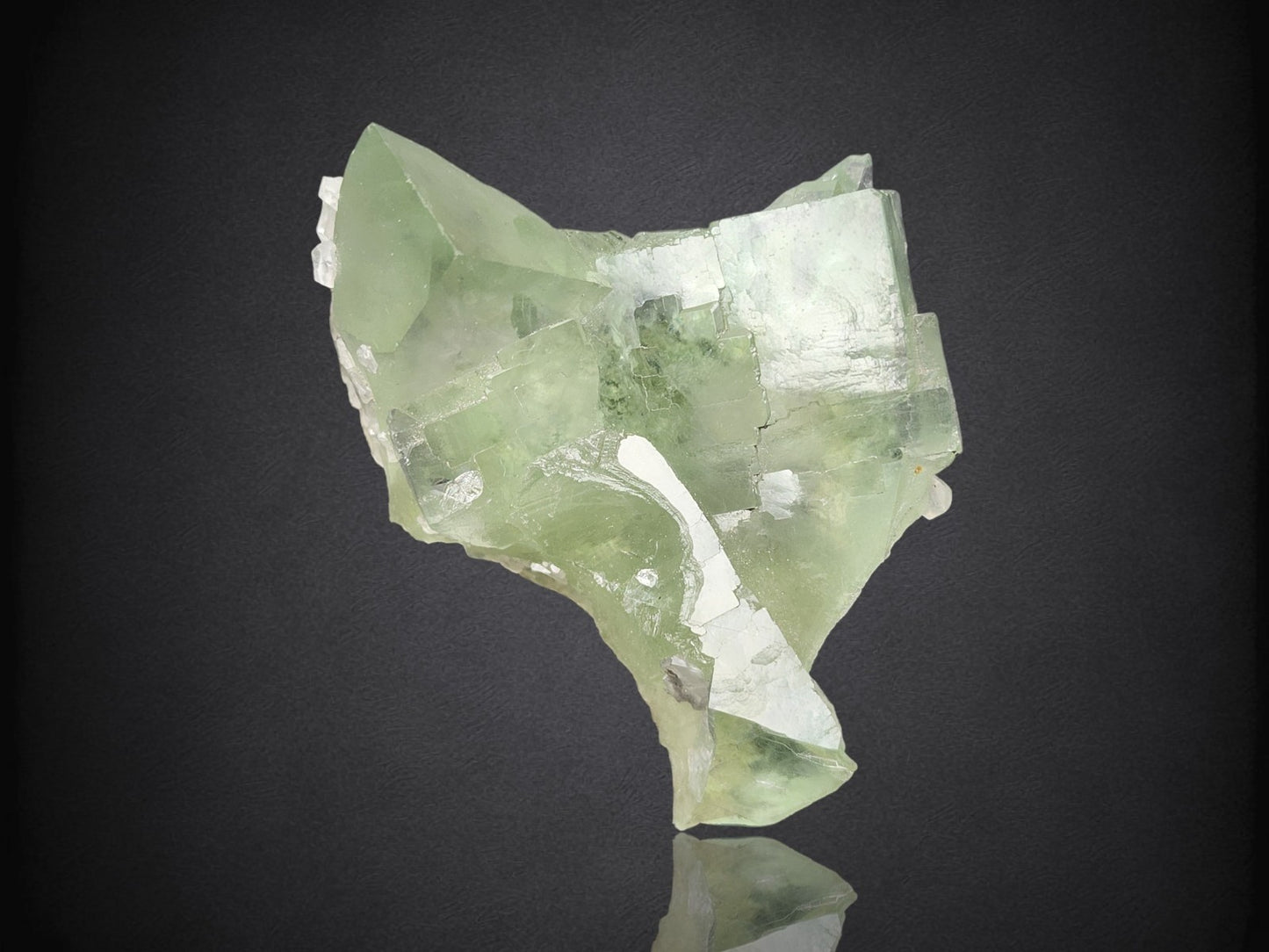 FLUORITE- Yaogangxian Mine, Yishang Co, Chenzhou, Hunan, China- Sm Cabinet