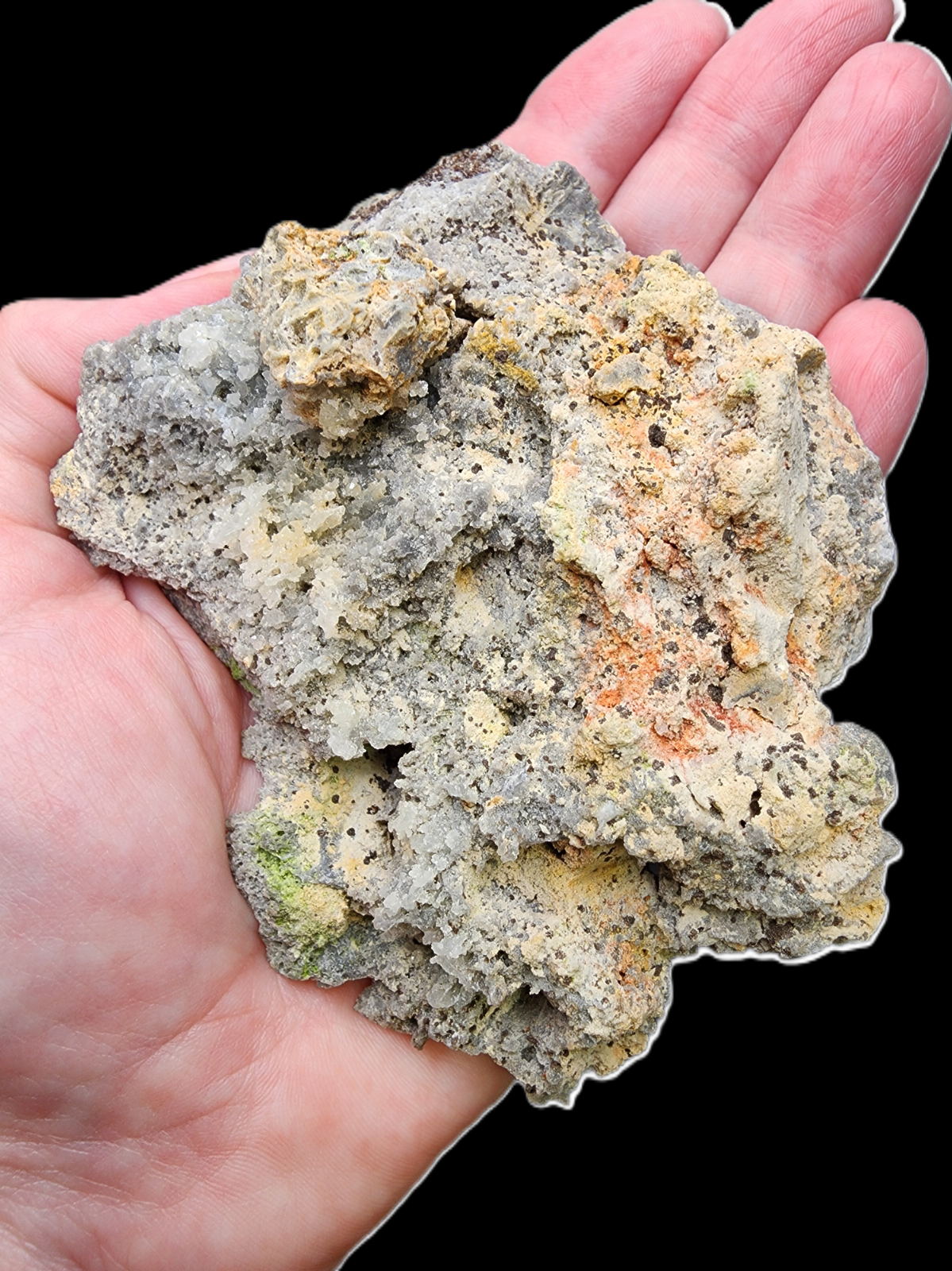 CALCITE WITH ANKERITE- Winterberg, North Rhine-Westphalia, Germany- SM Cabinet