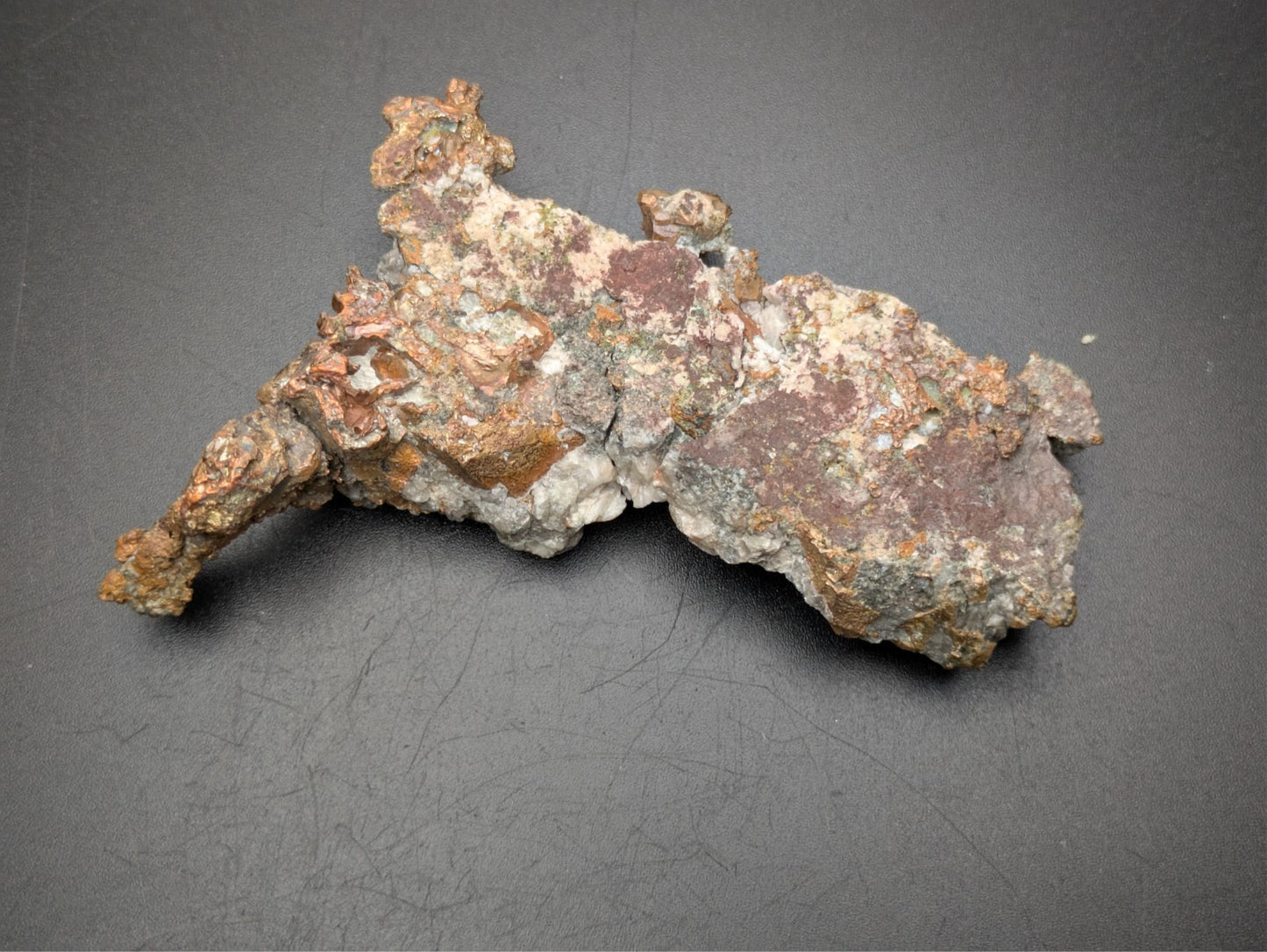 COPPER- Phoenix Mine, Keweenaw County, MI, USA- Cabinet