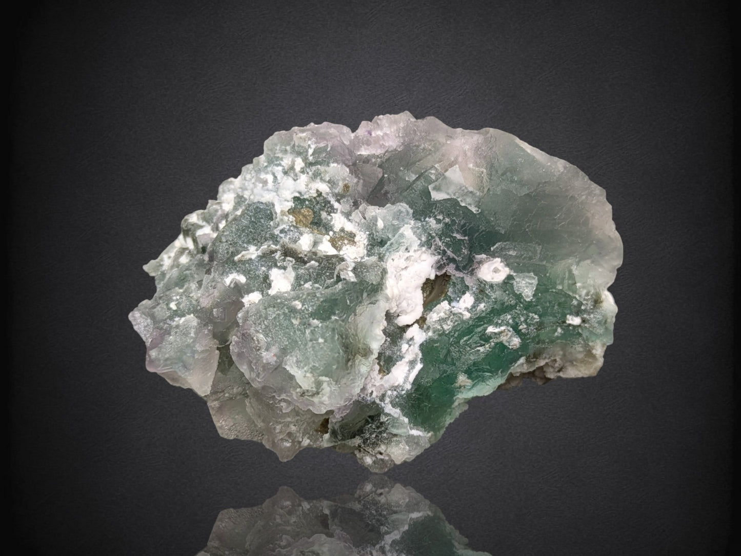 FLUORITE- Xianghualing Mine, Linwu Co, Chenzhou, Hunan, China- Cabinet