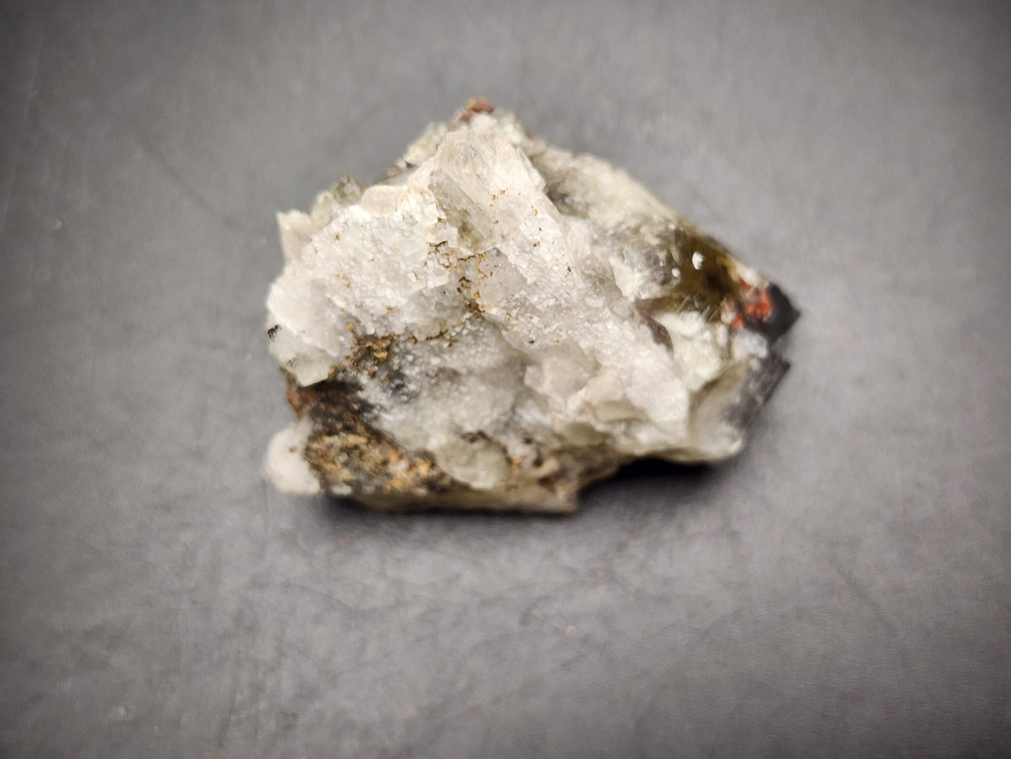 FLUORITE- Rainbow's End Pocket, Lady Annabella Mine, Weardale, UK- Miniature