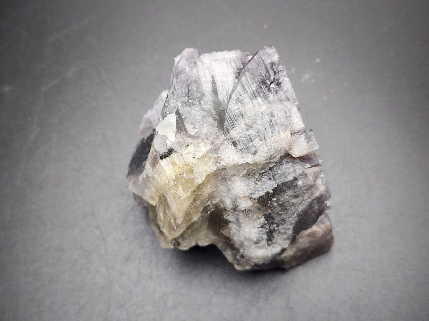 FLUORITE- Purple Rain Pocket, Lady Annabella Mine, Weardale, UK- Miniature
