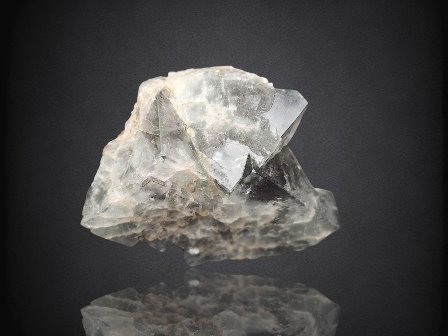 FLUORITE- Rainbow's End Pocket, Lady Annabella Mine, Weardale, UK- Miniature