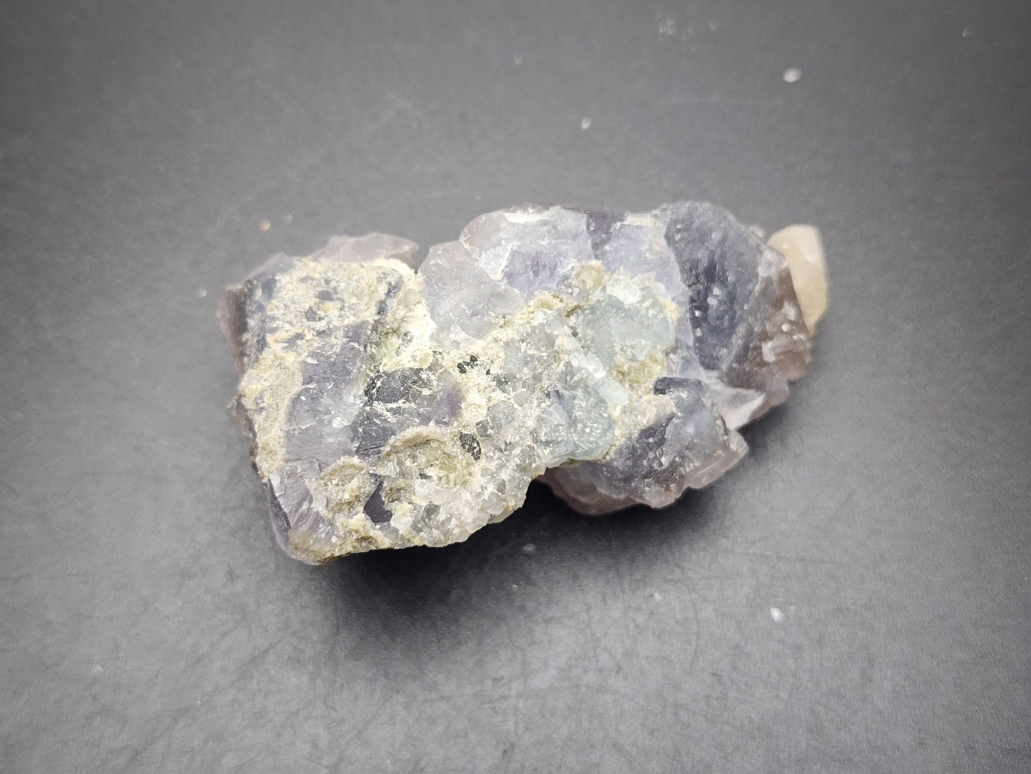 FLUORITE- Yaogangxian Mine, Yishang Co, Chenzhou, Hunan, China- Sm Cabinet