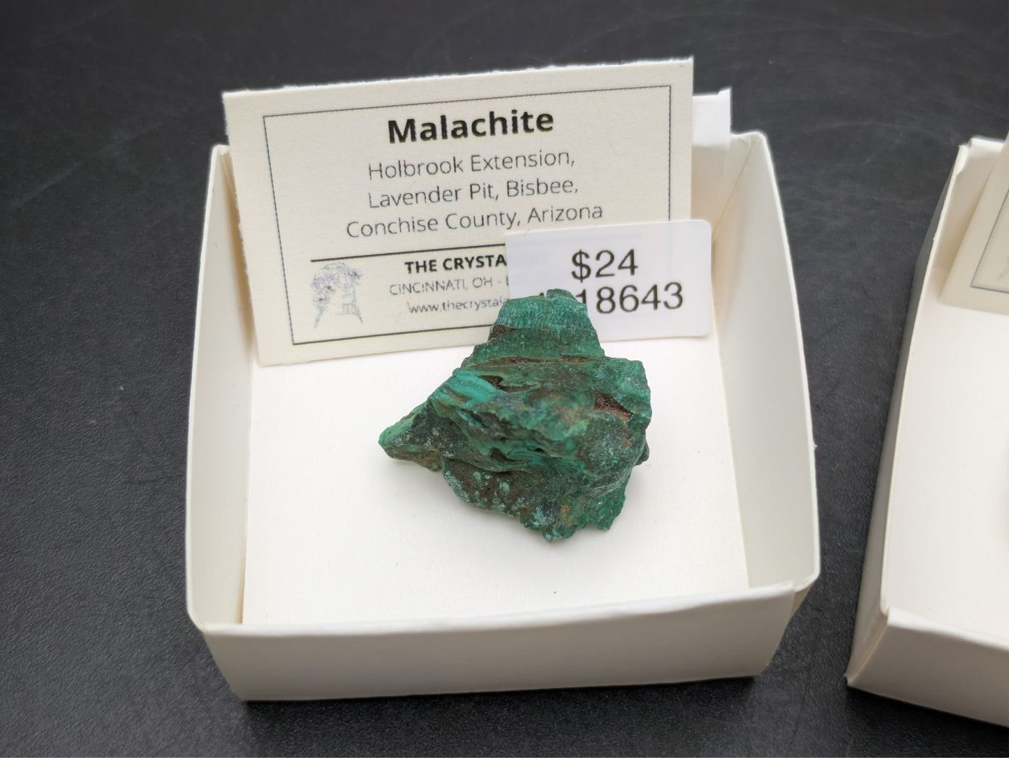 MALACHITE- Holbrook Extension, Lavendar Pit, Bisbee, AZ- Miniature