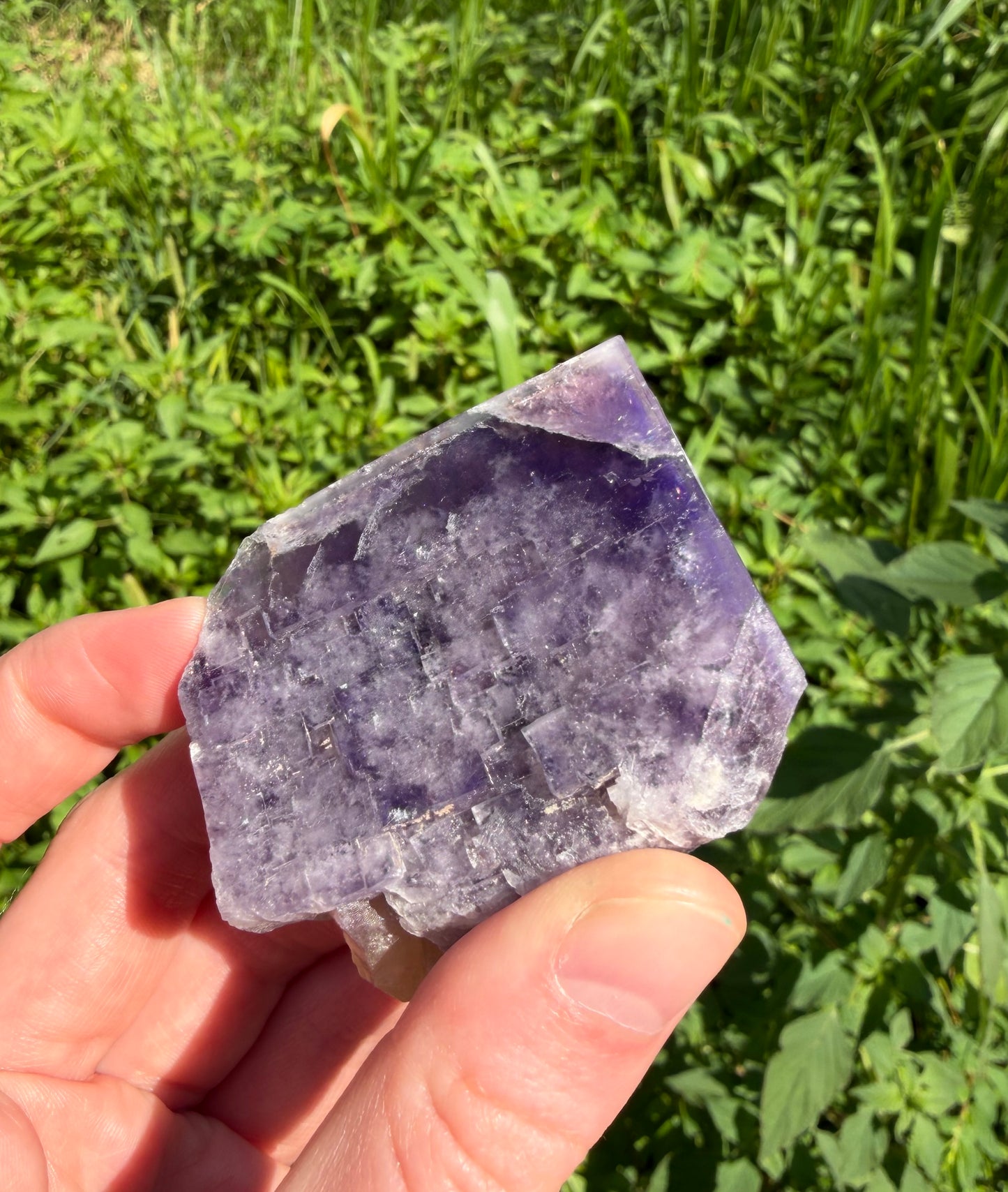 Fluorite - Cromwells Pocket, Greenlaws Mine, Daddry Shield, Stanhope, Co. Durham, England