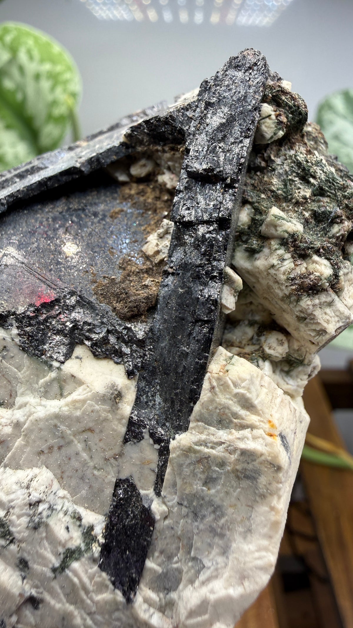 Aegirine with Albite- Mount Malosa, Zomba District, Southern Region, Malawi