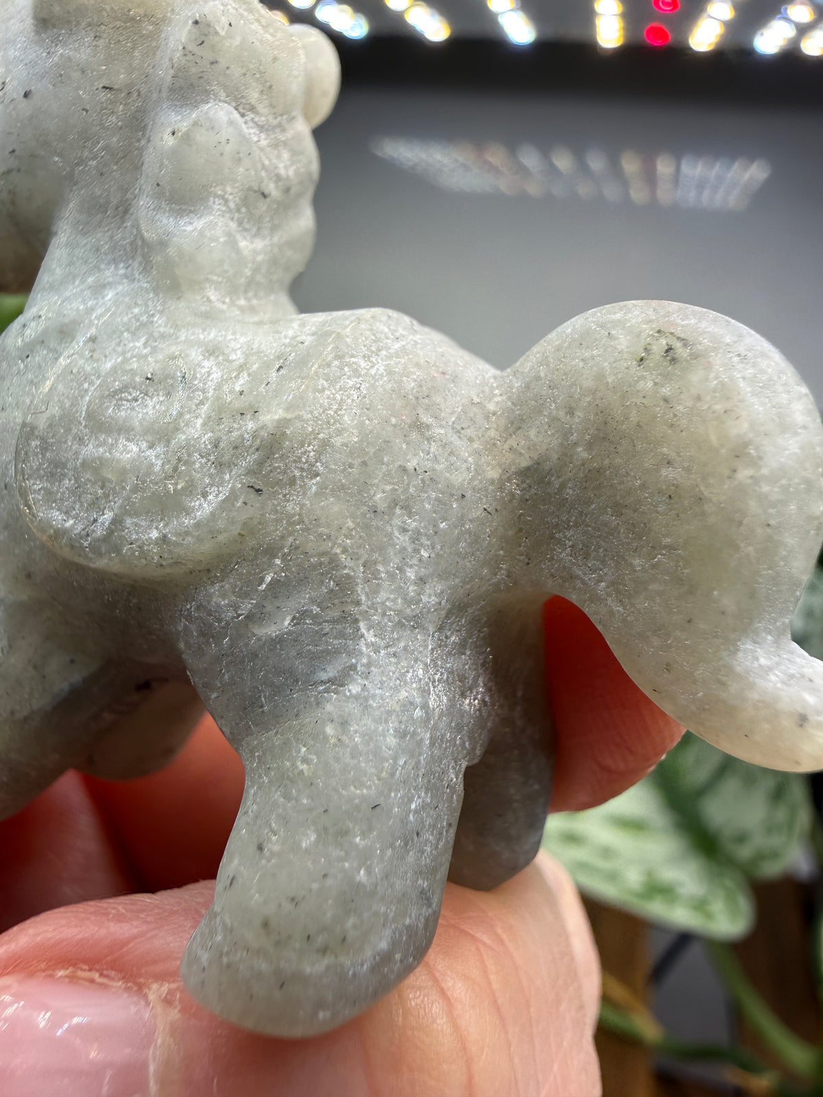 Labradorite Horse Crystal Carving- 2.3 inches
