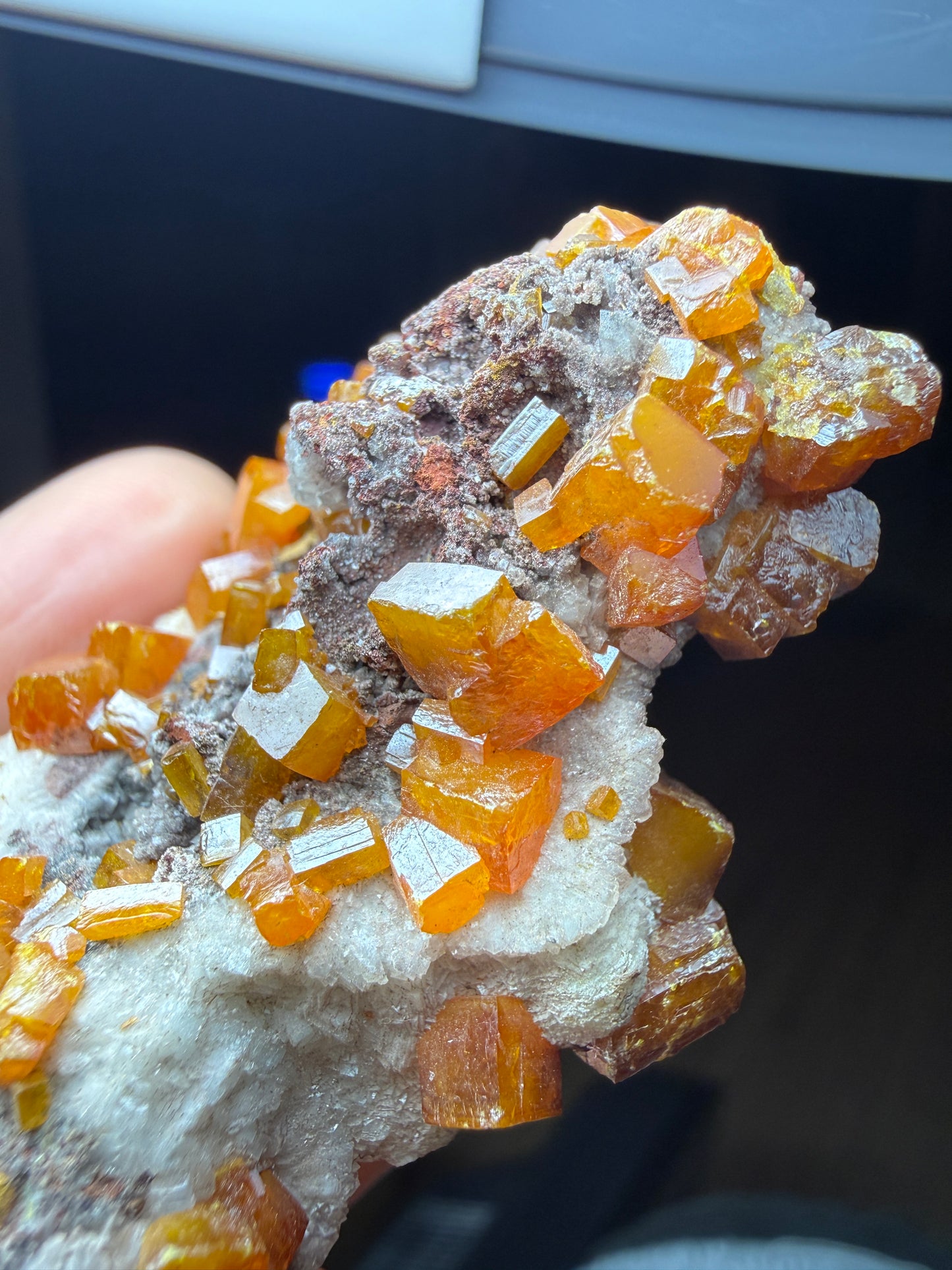 Wulfenite- Los Lamentos Mountains, Ahumada Municipality, Chihuahua, Mexico