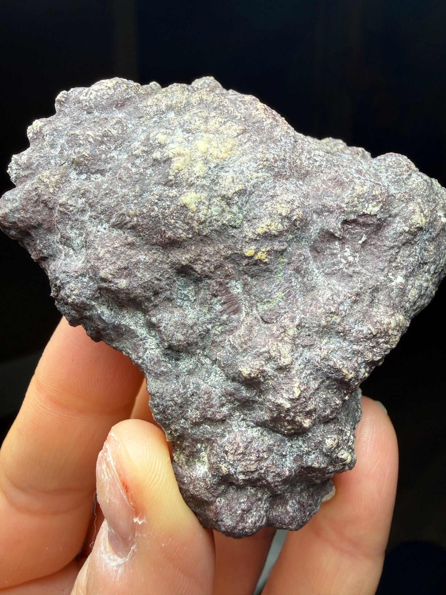 Datolite Specimen Slab- New Street Quarry, Paterson, Passaic County, New Jersey, USA