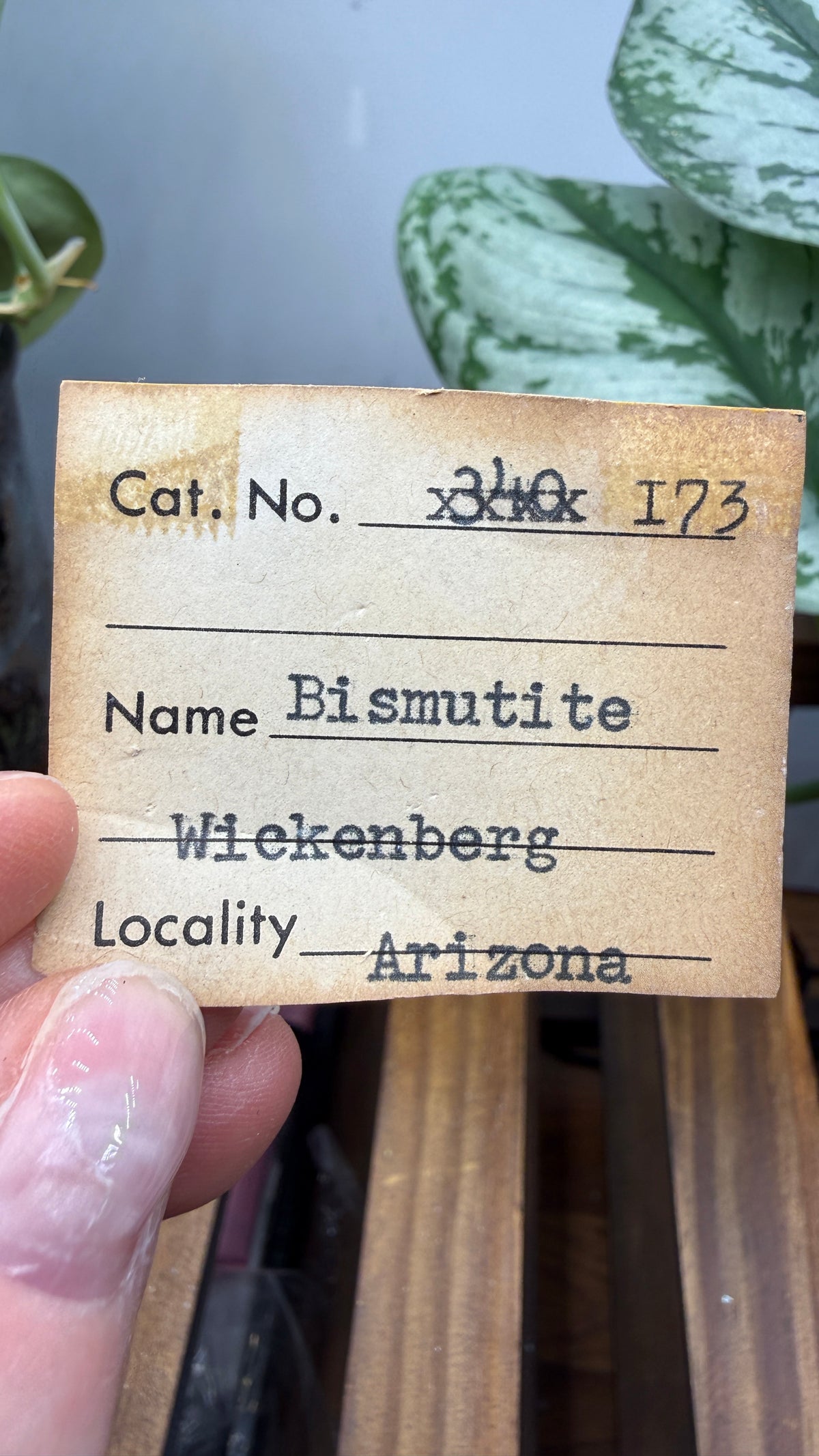 Bismutite- White Picacho Mining District, Yavapai County, Arizona, USA