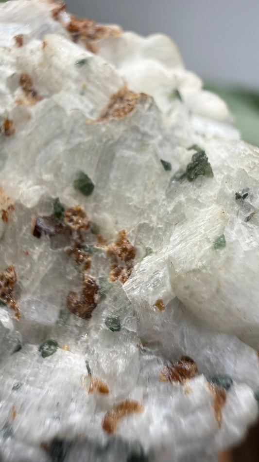 Wollastonite, Garnet, Diopside- Willsboro, Essex County, New York, USA
