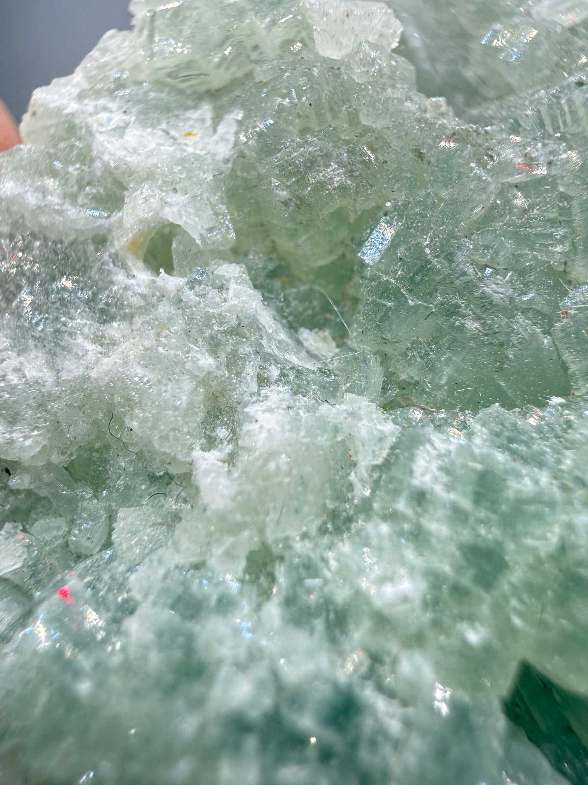 Prehnite- Lonavala Quarry, Lonavala, Pune District, Pune Division, Maharashtra, India