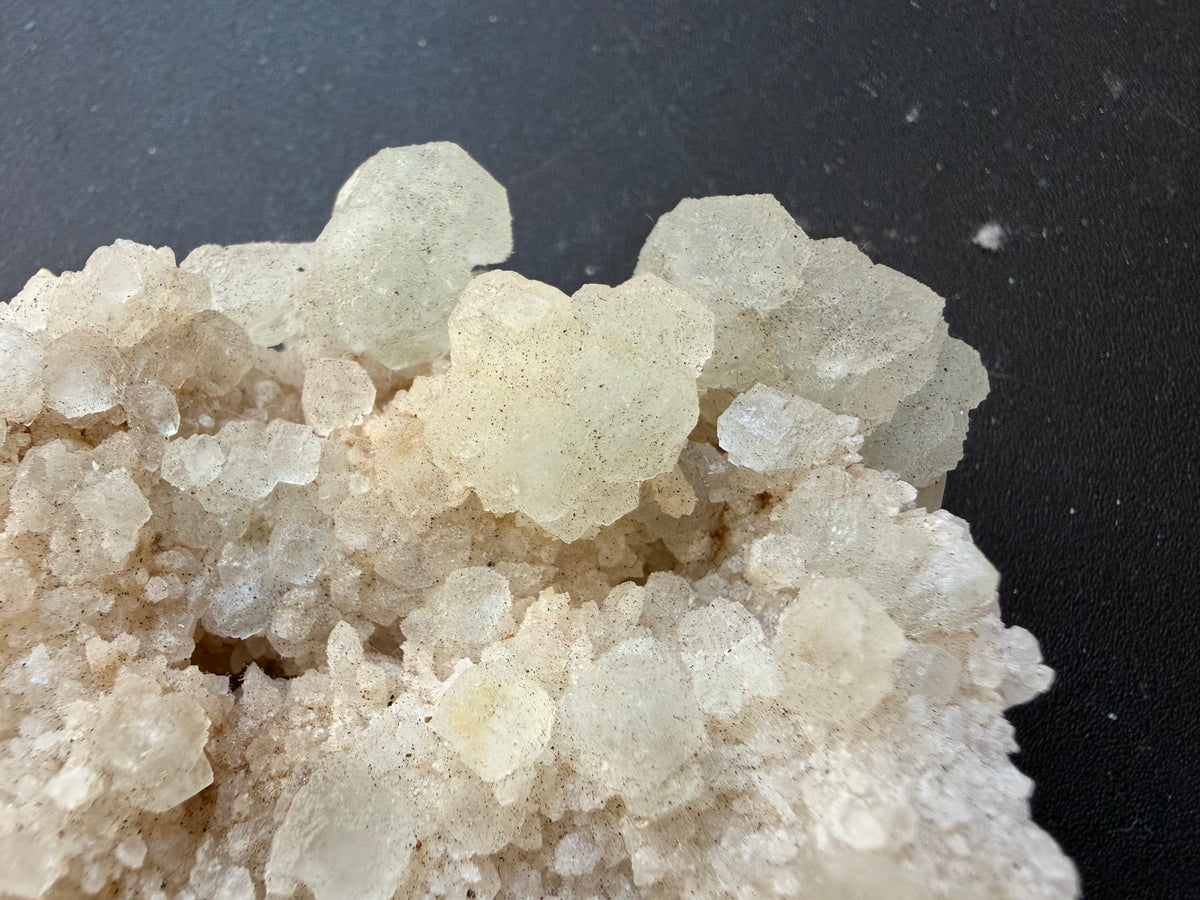 Fluorite on Quartz - Three Clowns Pocket, Hardy Vein, Oatman District, Mohave County, Arizona, USA