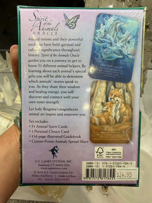 Spirit of the Animals Oracle- Jody Bergsma