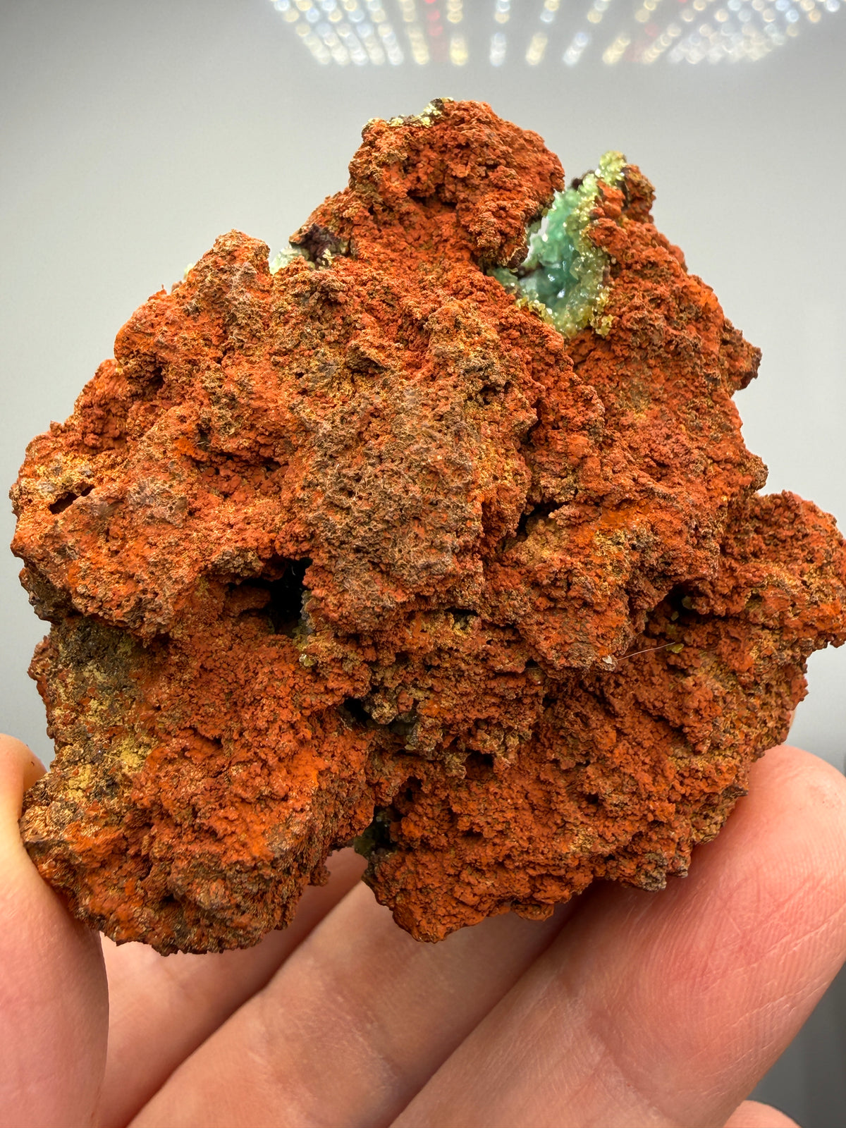 Adamite (Cuprian/Copper-bearing)- Ojuela Mine, Mapimí, Durango, Mexico