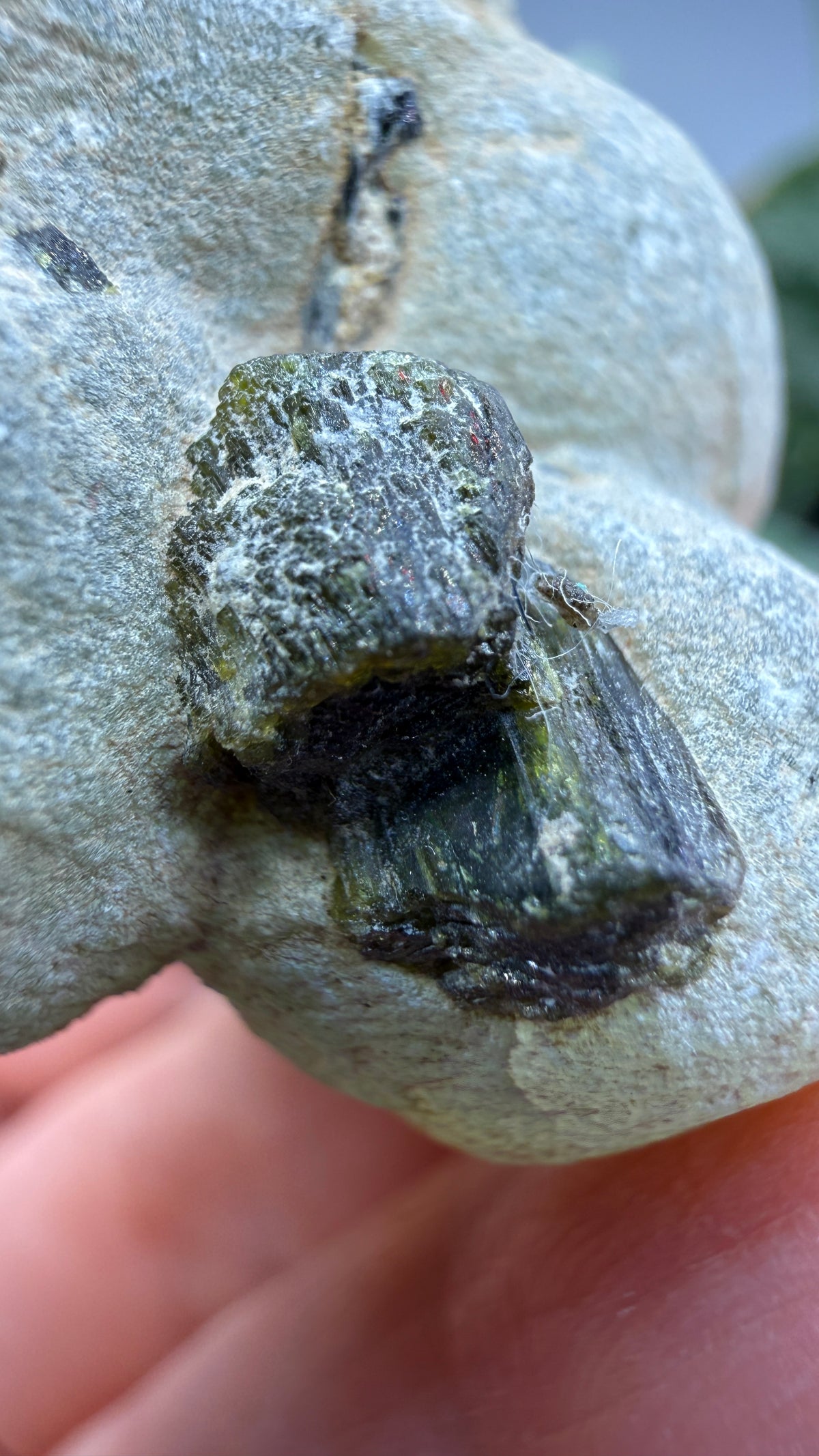 Botryoidal Prehnite with Epidote- Bosso Mine, Bendoukou, Kayes Region, Mali