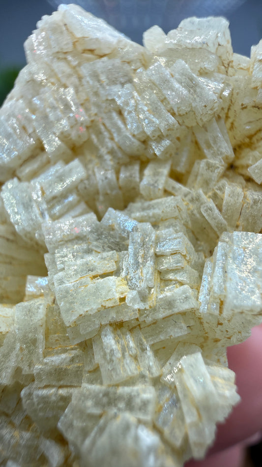 Prehnite- Imilchil, Midelt Province, Drâa-Tafilalet Region, Morocco