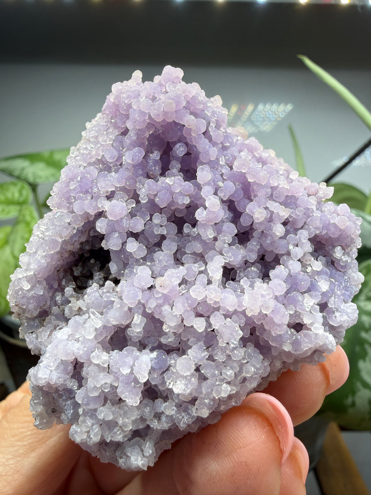 Grape Agate (Quartz var. Amethyst)- Mamuju Regency, West Sulawesi Province, Indonesia
