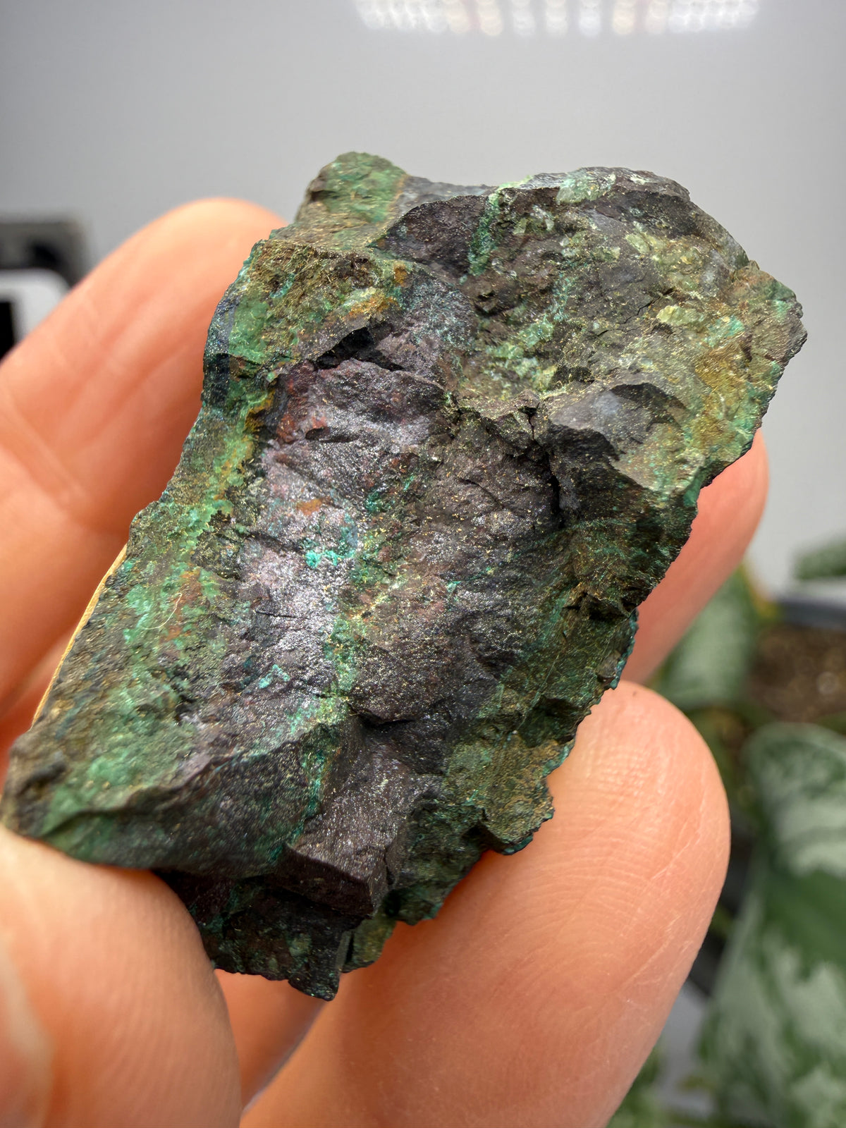 Cuprite, Malachite- Butte, Silver Bow County, Montana, USA