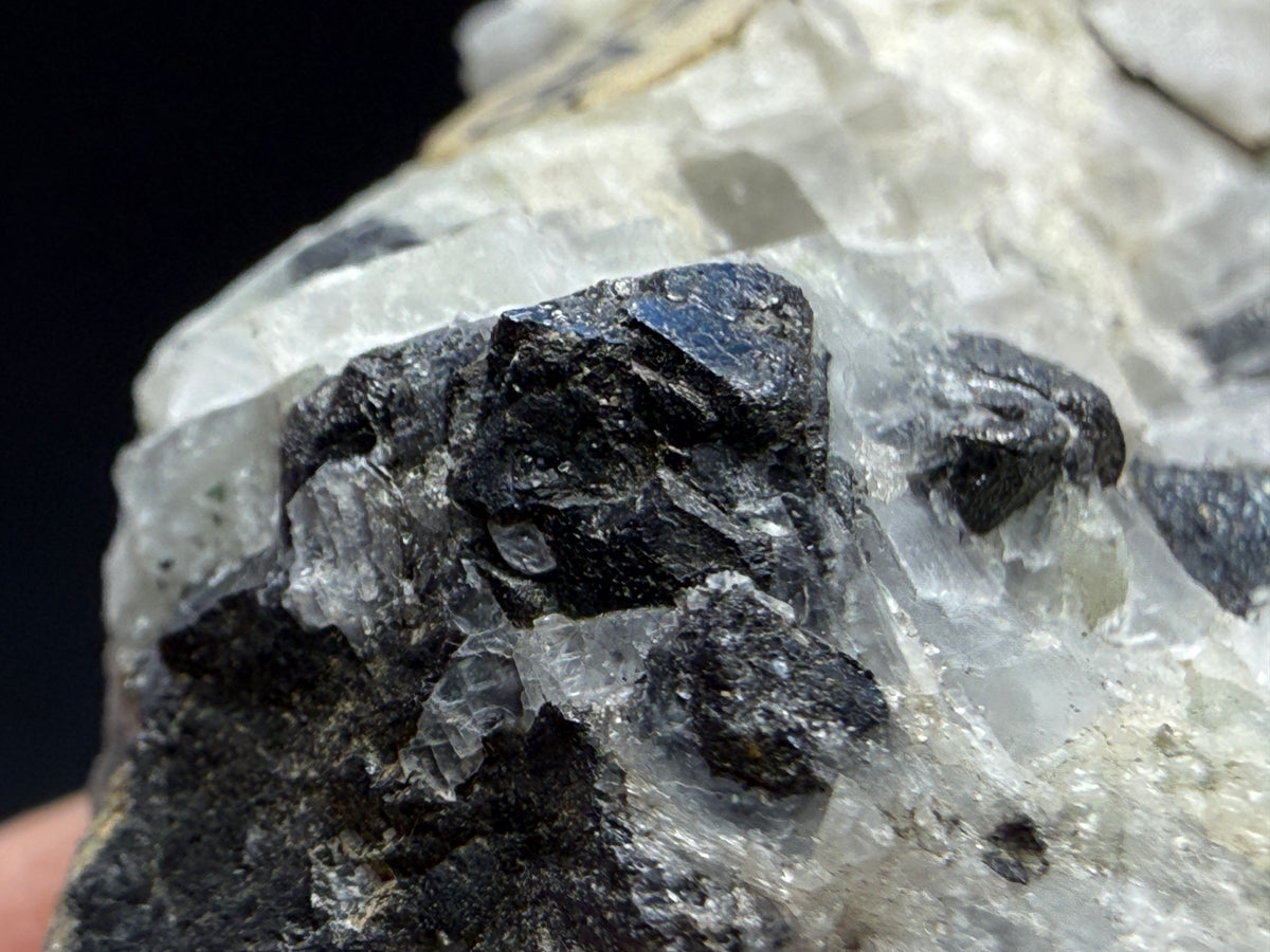 Apatite, Monticellite in Calcite- Magnet Cove, Hot Spring County, Arkansas, USA