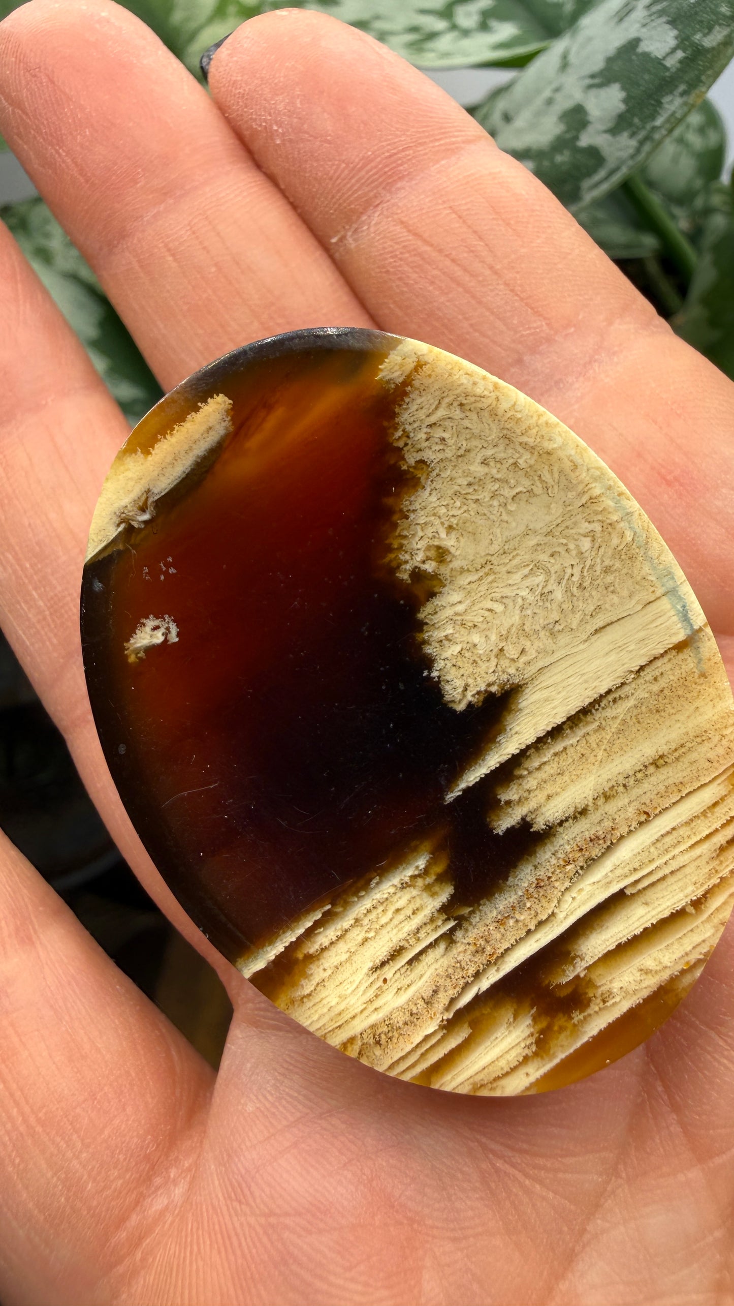 Amber Worry Stone- Indonesia