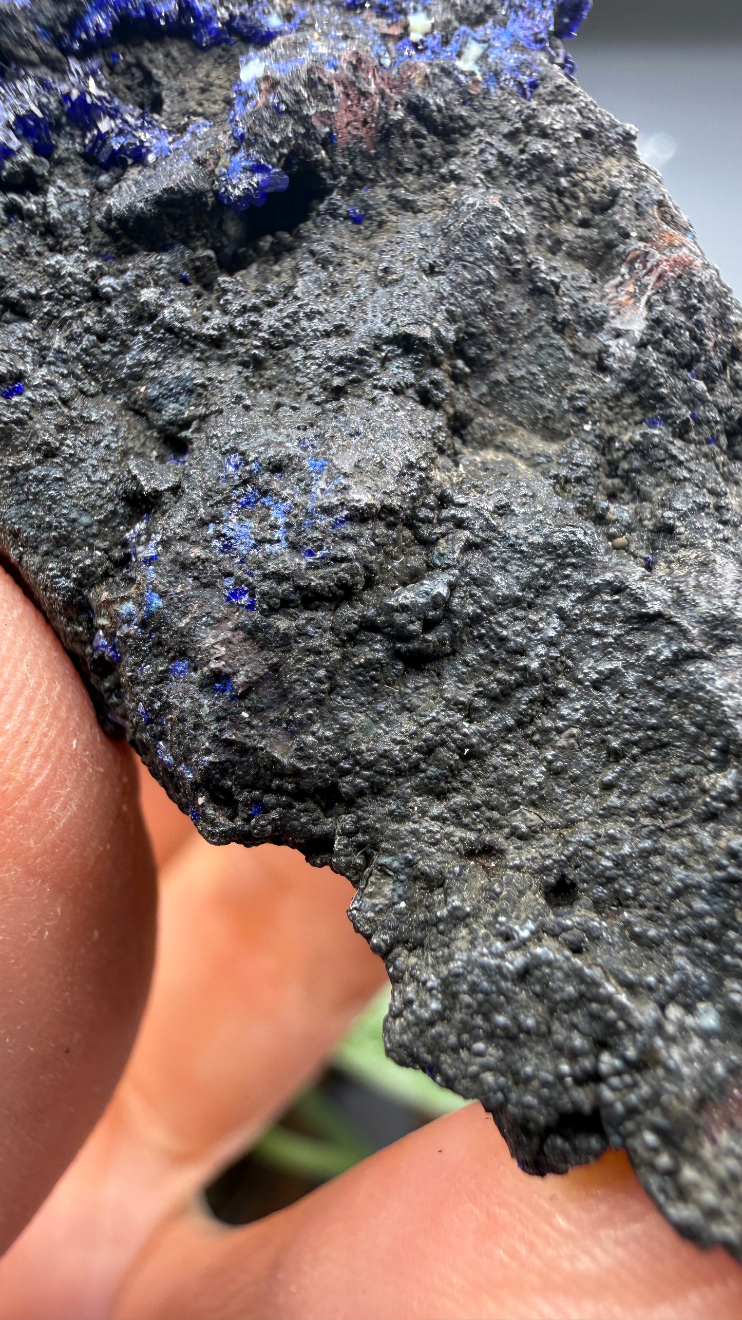 Azurite, Malachite- Morenci Mine, Morenci, Greenlee County, Arizona, USA
