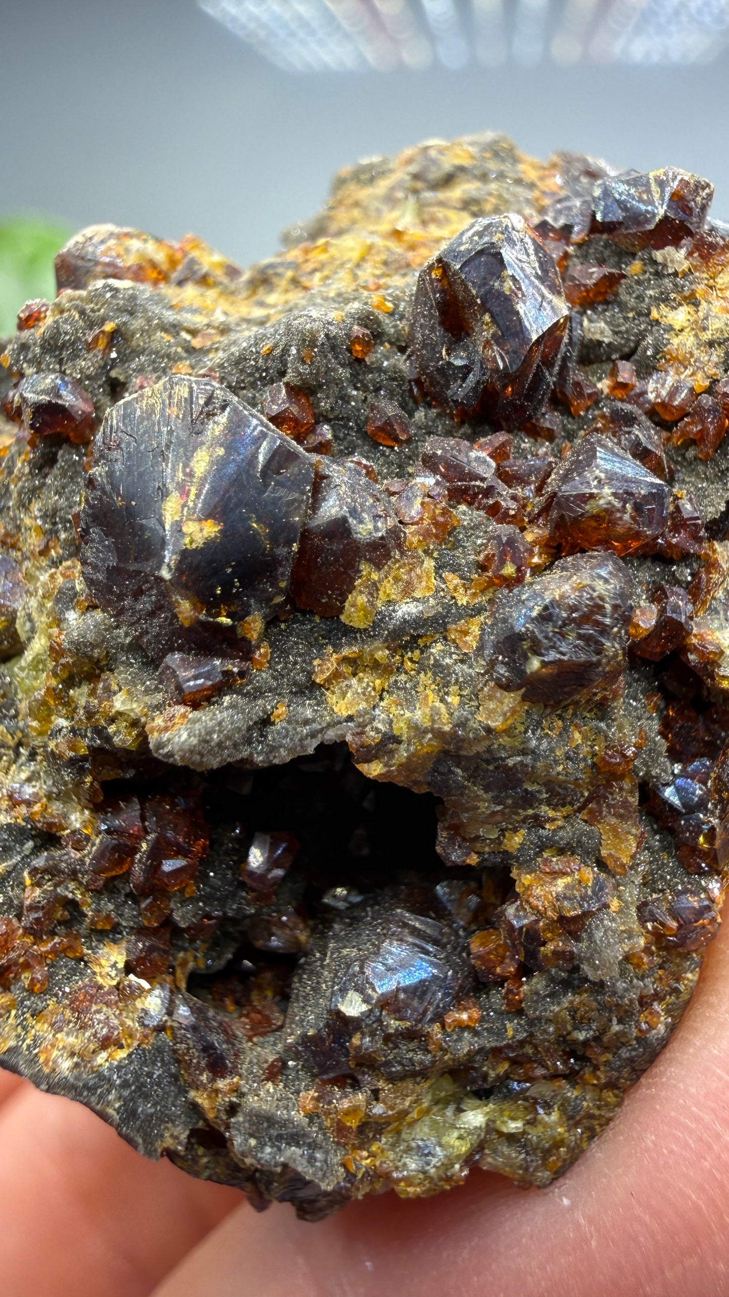 Sphalerite (Ruby Jack)- Tri-State District, Missouri, USA