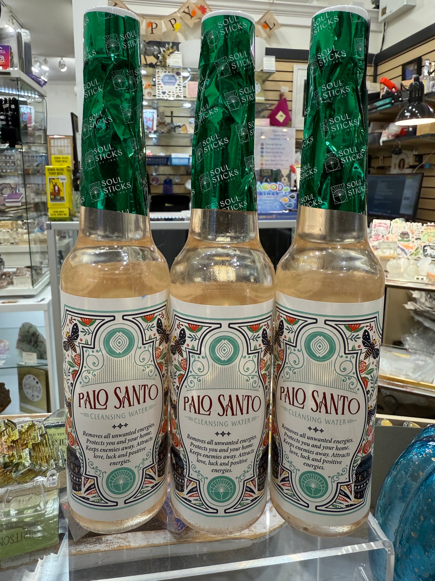 Palo Santo Cleansing Water- Soul Sticks 7.5oz