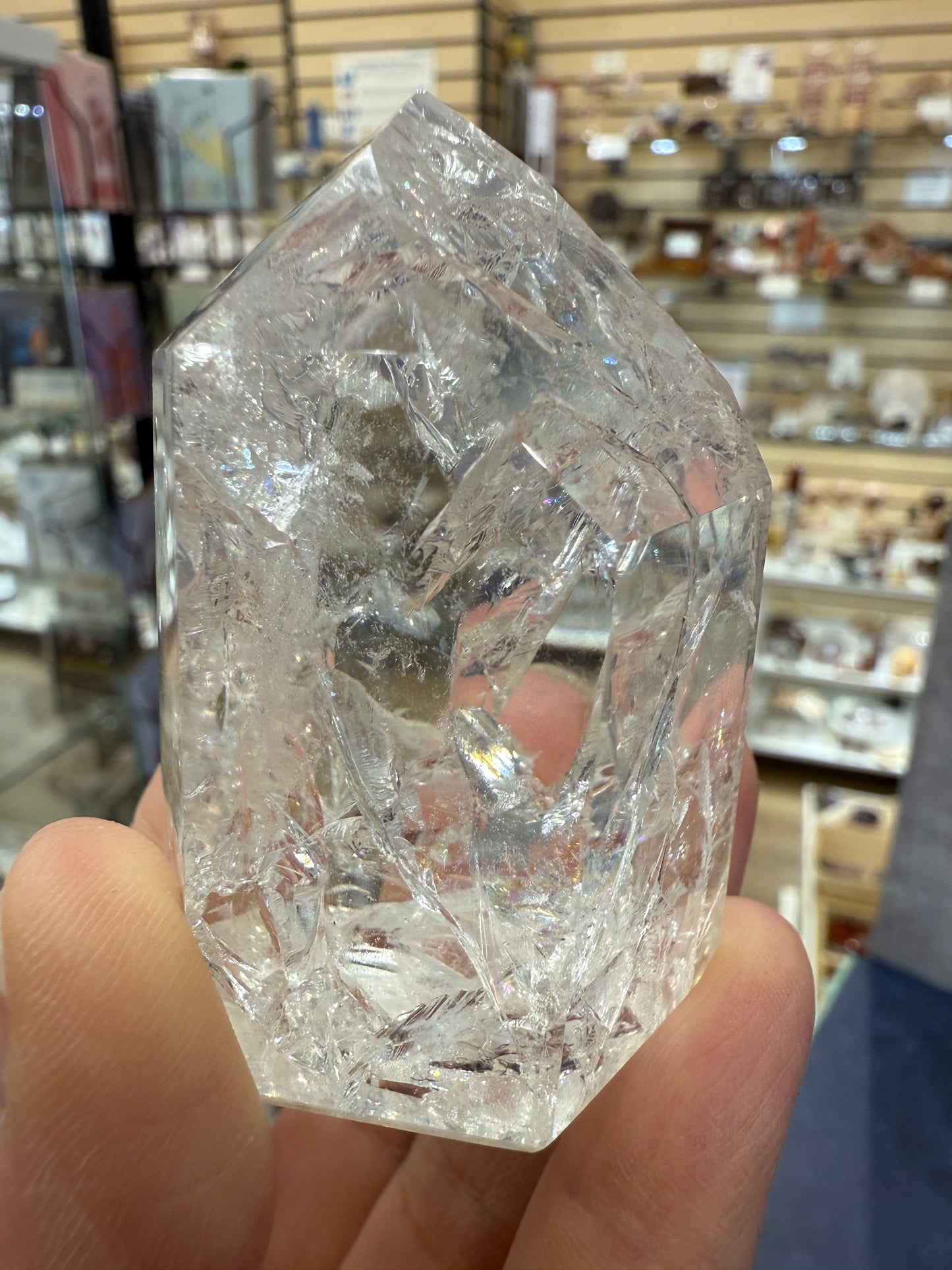 Crackle Quartz Tower
