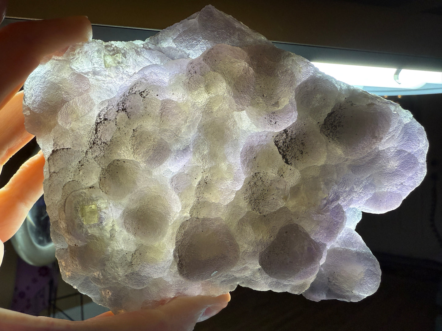 Fluorite- Minggang Mine, Shihe District, Xinyang, Henan, China
