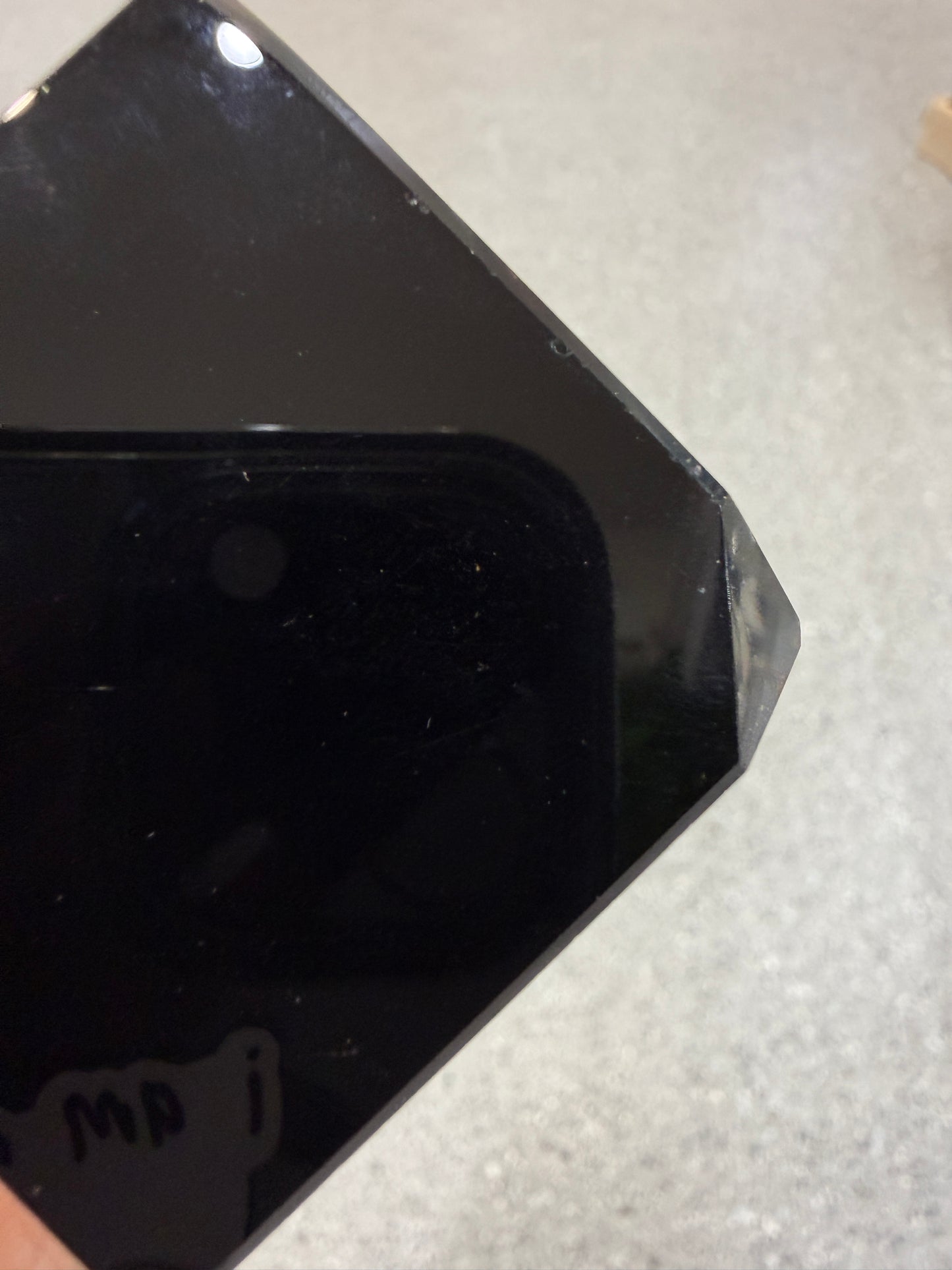 Obsidian Balancing Cube- 1.9 inches