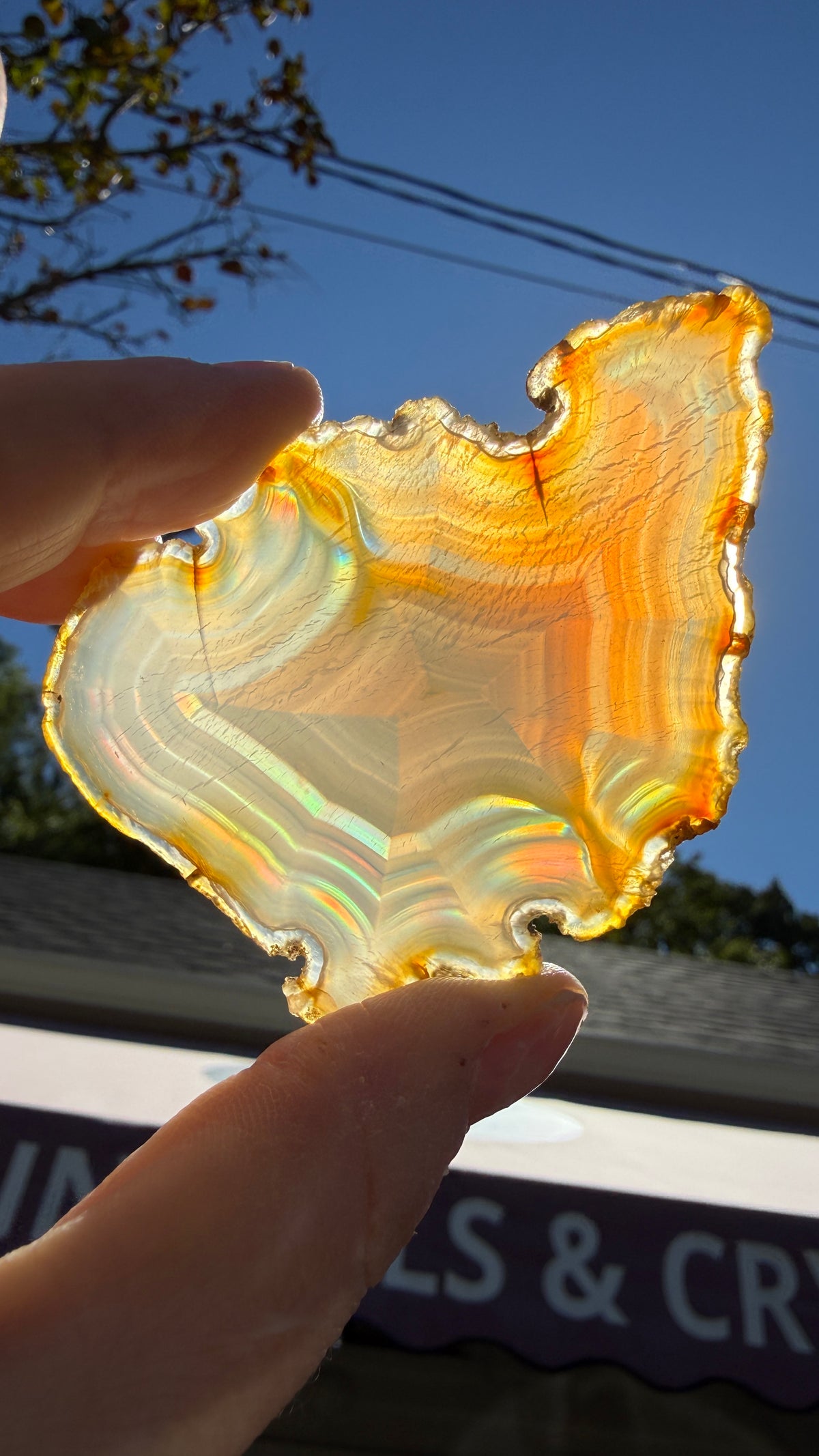 Rainbow Iris Agate- Indonesia