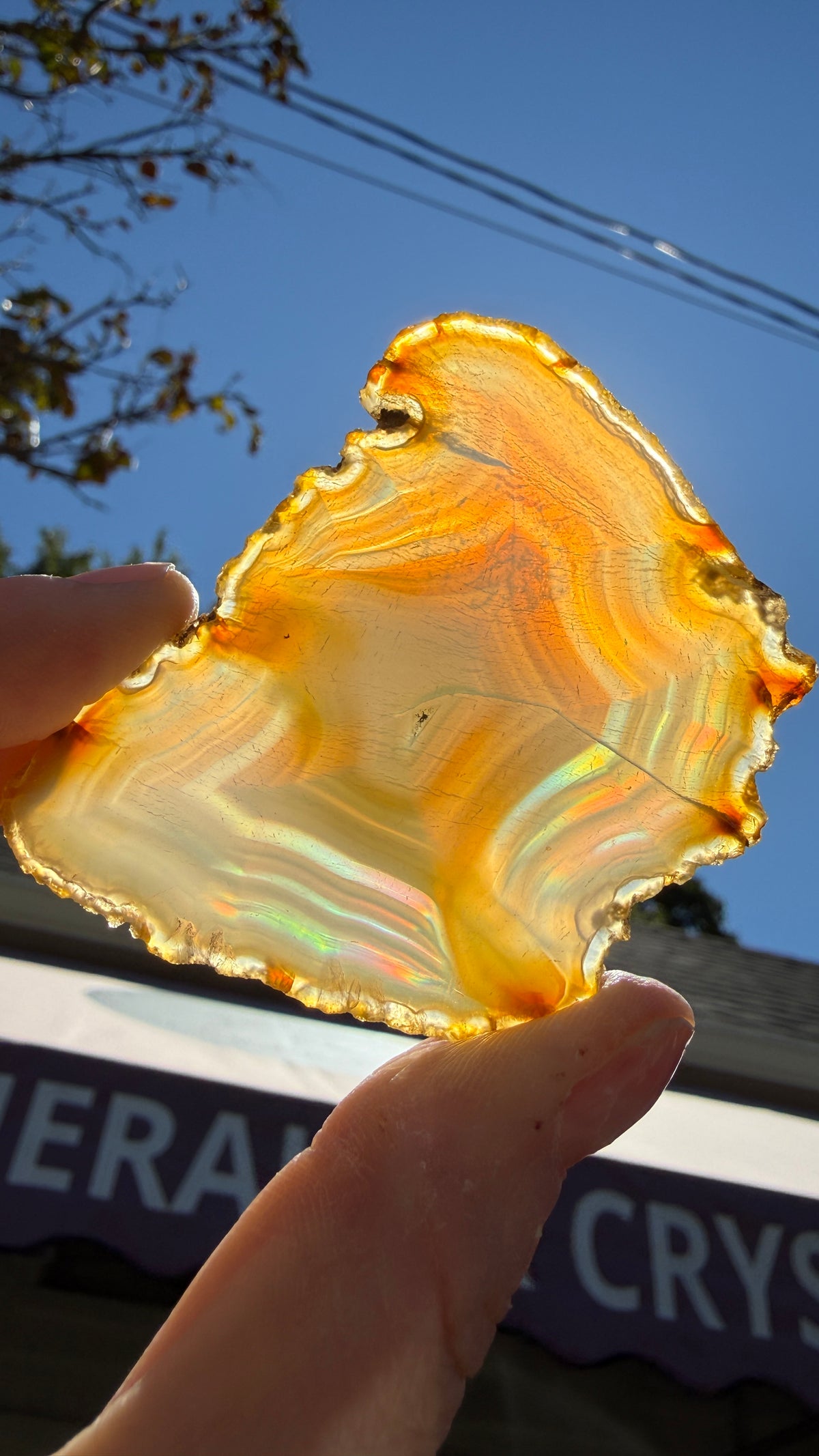 Rainbow Iris Agate- Indonesia