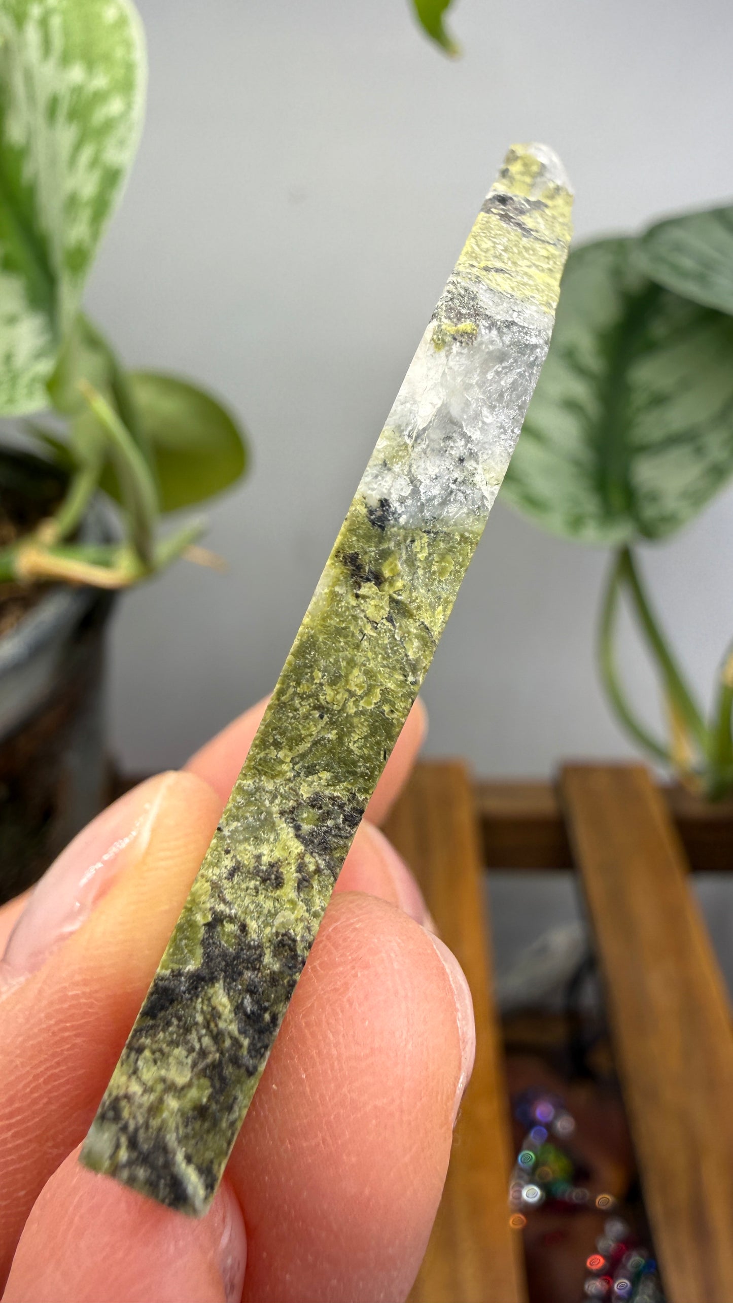 Epidote with Quartz- Virginia, USA