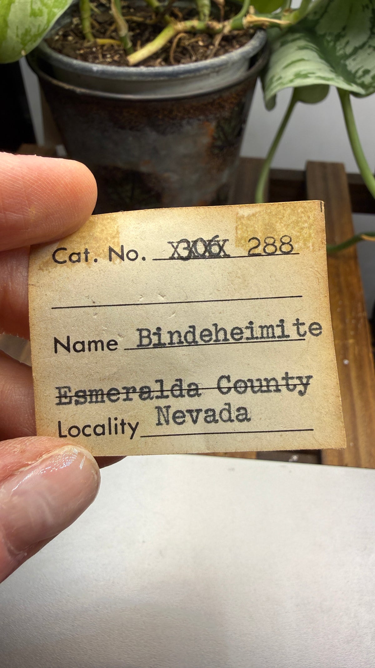 Bindheimite– Esmeralda County, Nevada