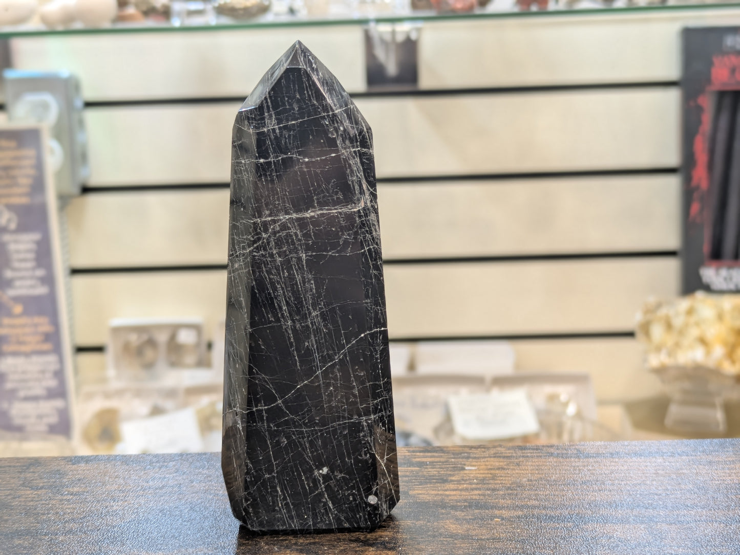 Black Tourmaline Tower- Medium