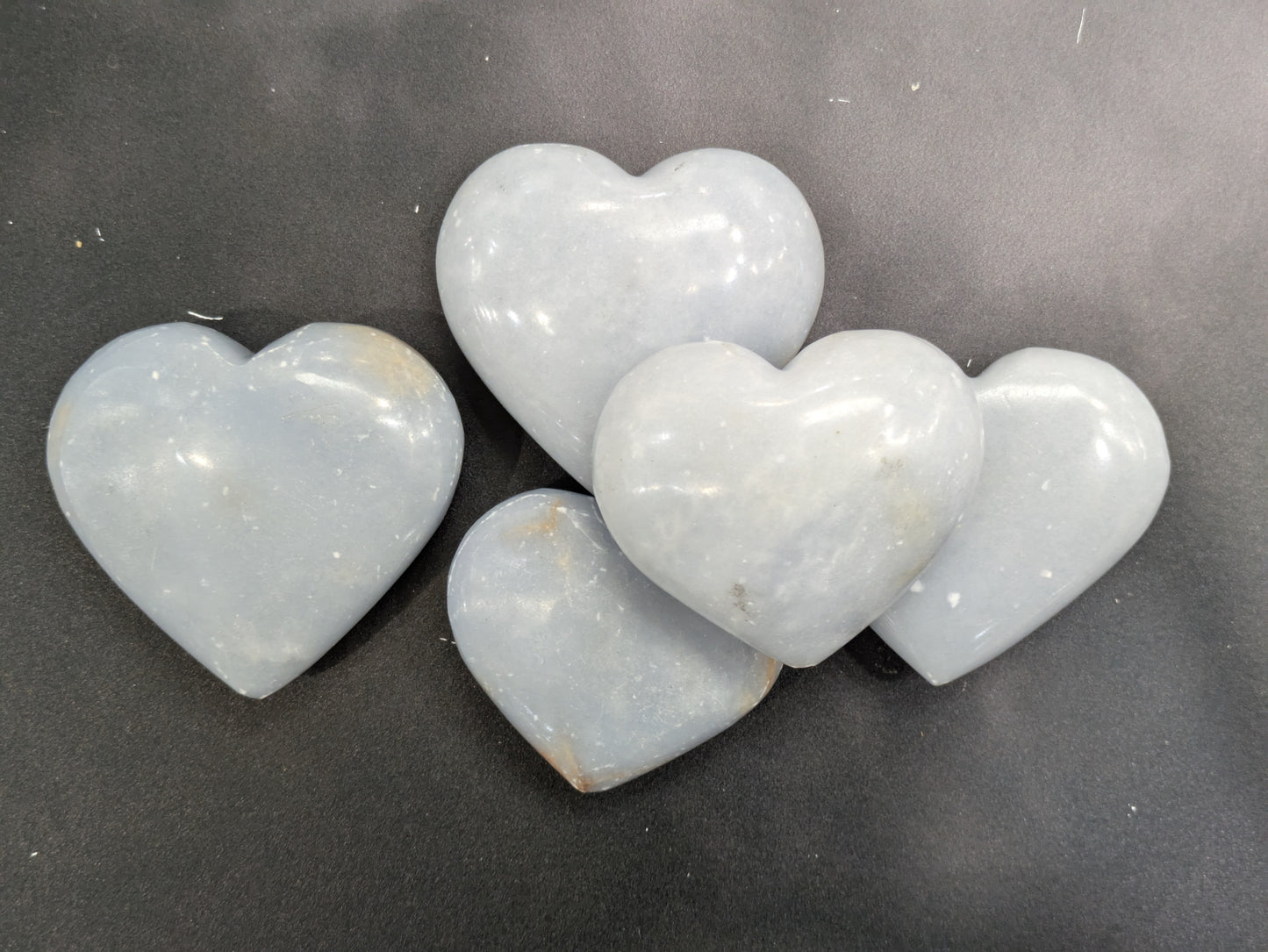 Angelite Crystal Heart